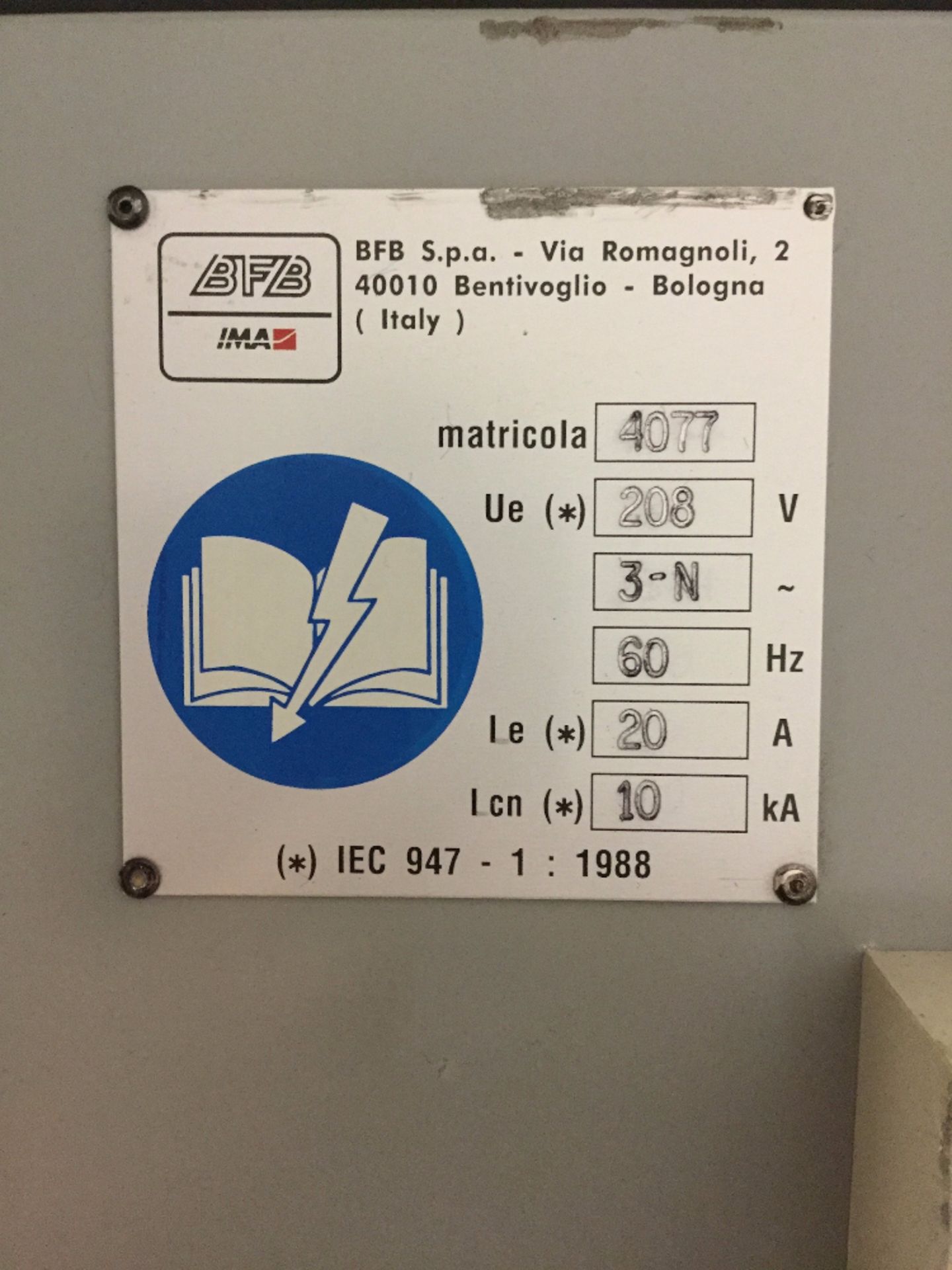 IMA Model MS500BD Bundler - Bild 11 aus 12