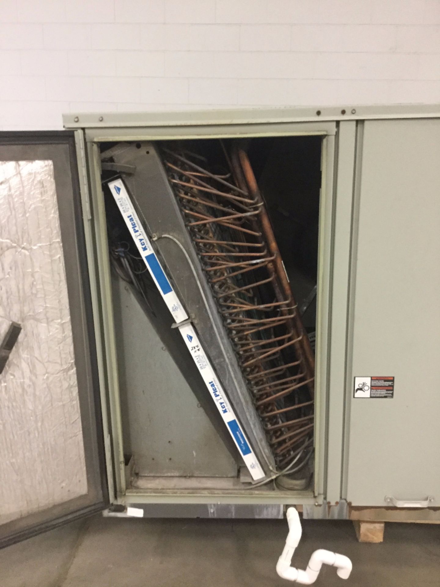 Trane 25 Ton RTU HVAC System, Model: Model YCD181C4L0BA, SN: Z18101316D ...