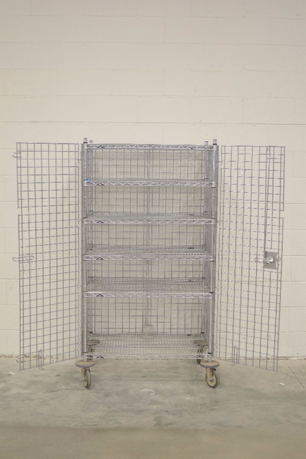 3' Portable Metro Storage Cage - Image 2 of 2