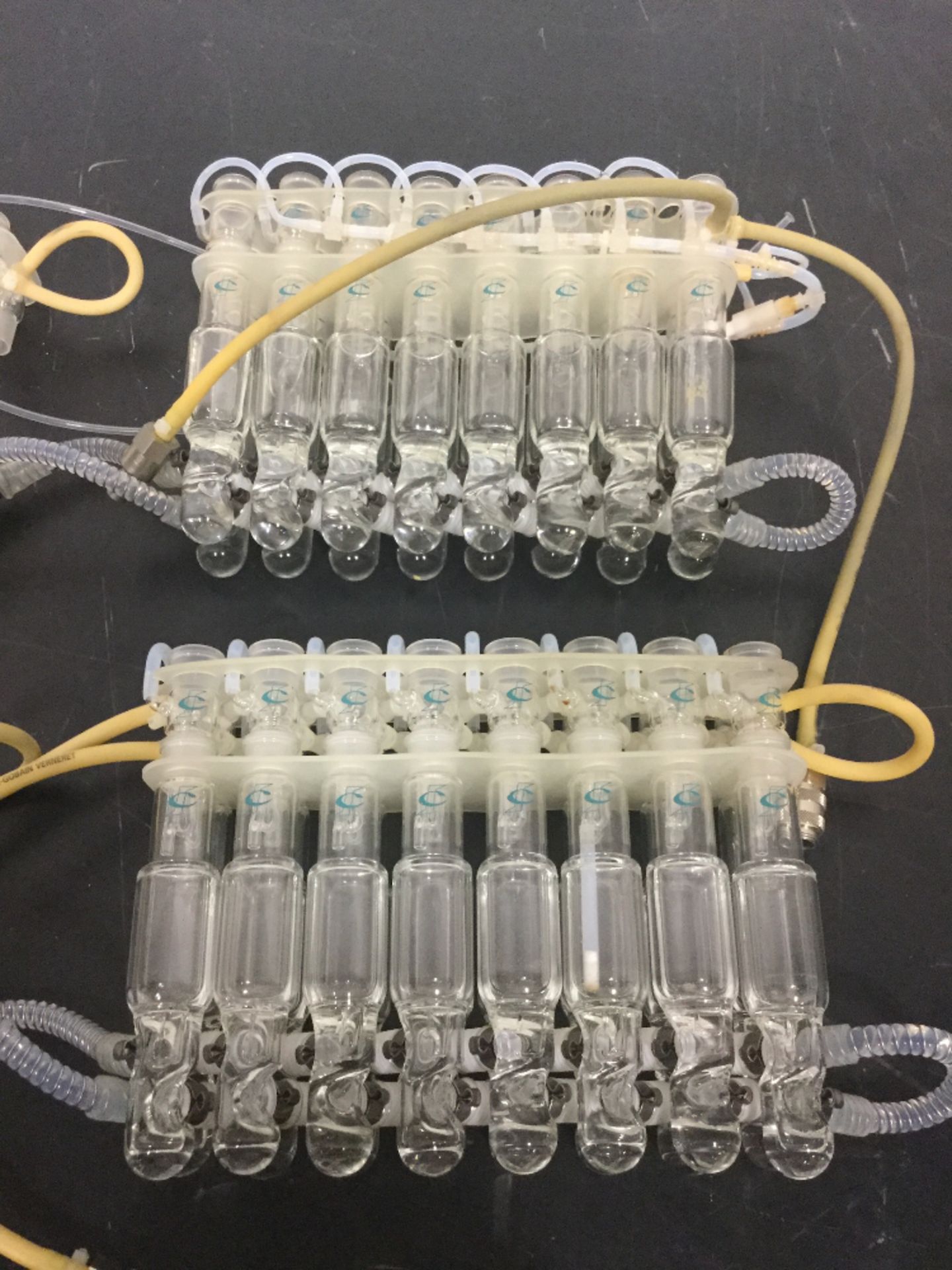 Lot of (4) Glass Condenser Manifolds - Image 2 of 2