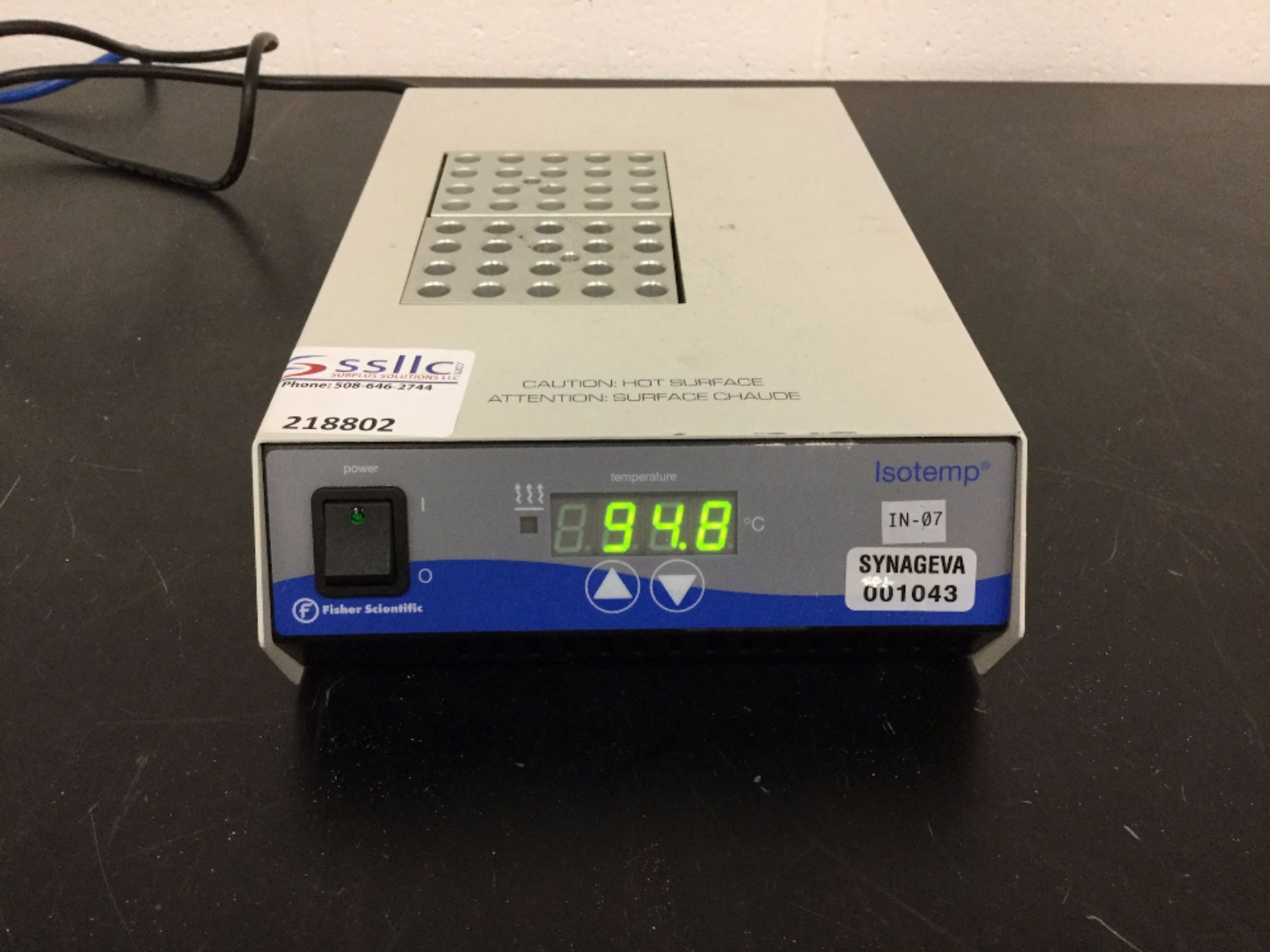 Fisher Scientific 2001FS Heatblock