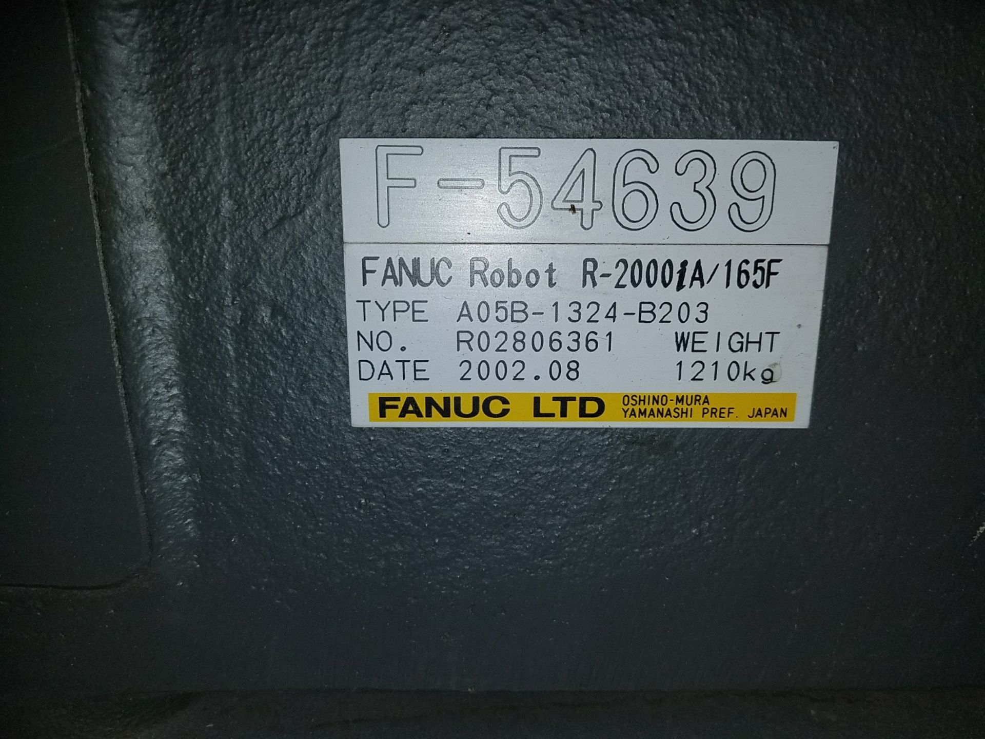 Fanuc R-2000iA 165F Robot - Image 4 of 11