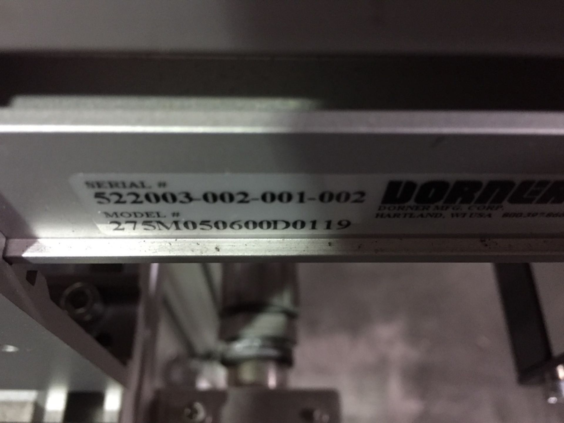 Dorner 2200 Series 6' Dual Conveyors - Image 2 of 3