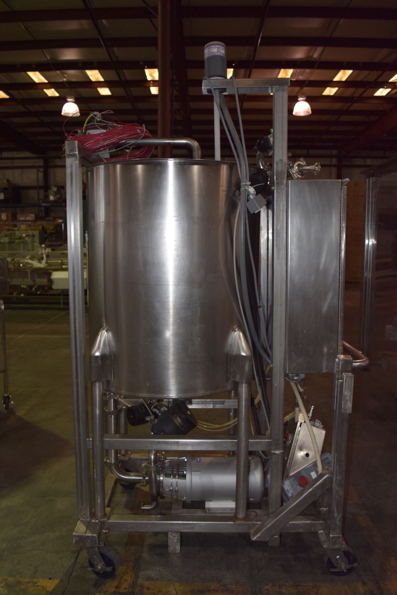 Chem Tek 104 Gallon OVS Stainless Steel Tank