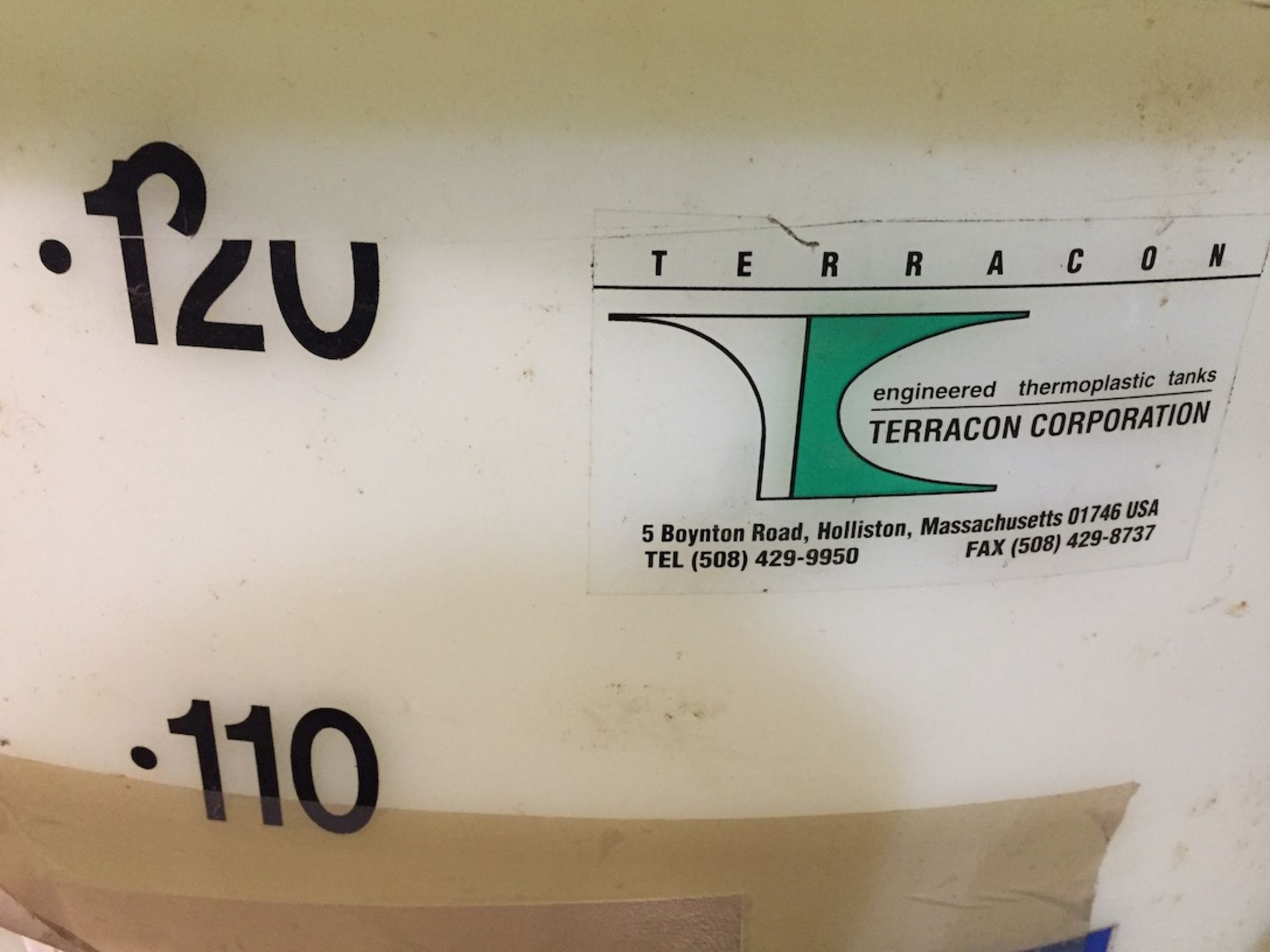 Terracon 120 Liter Pumps Skid Est Dims: 37x64x55, SSLLC #: 219816 - Image 2 of 3