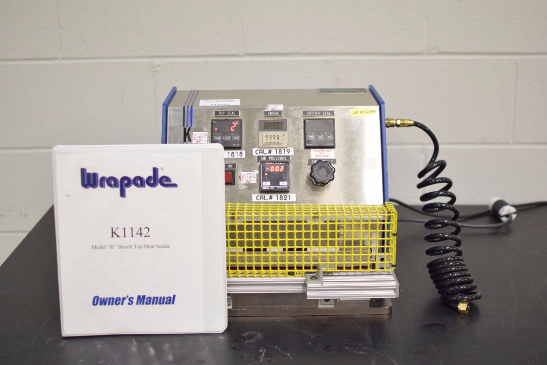 Wrap-ade Model K Benchtop Heat Sealer