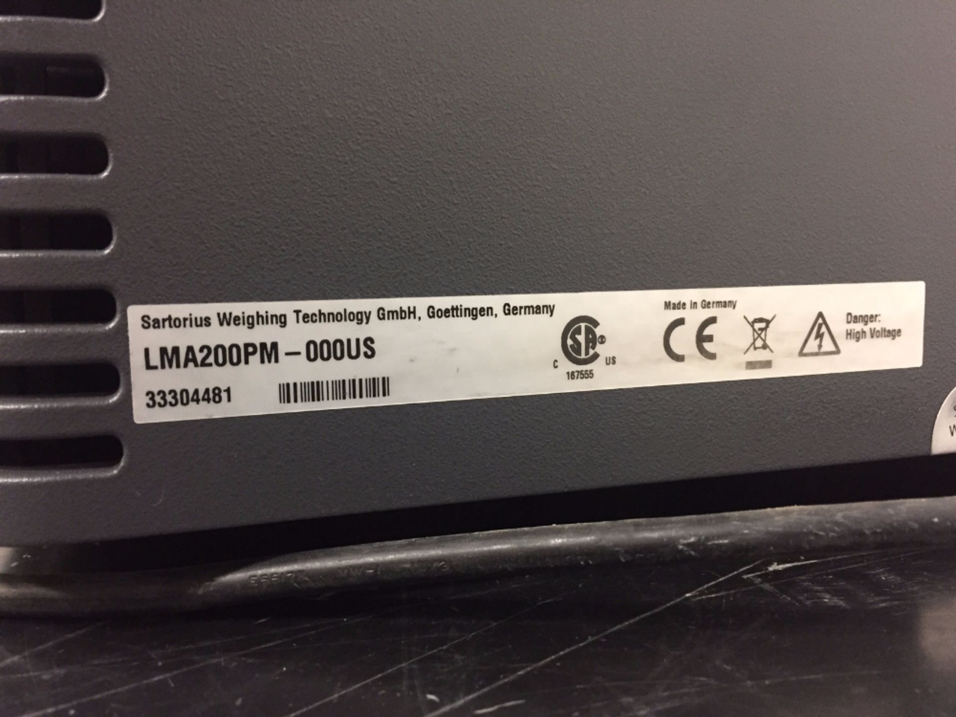 Sartorius LMA200PM Microwave Moisture Analyzer - Image 6 of 6