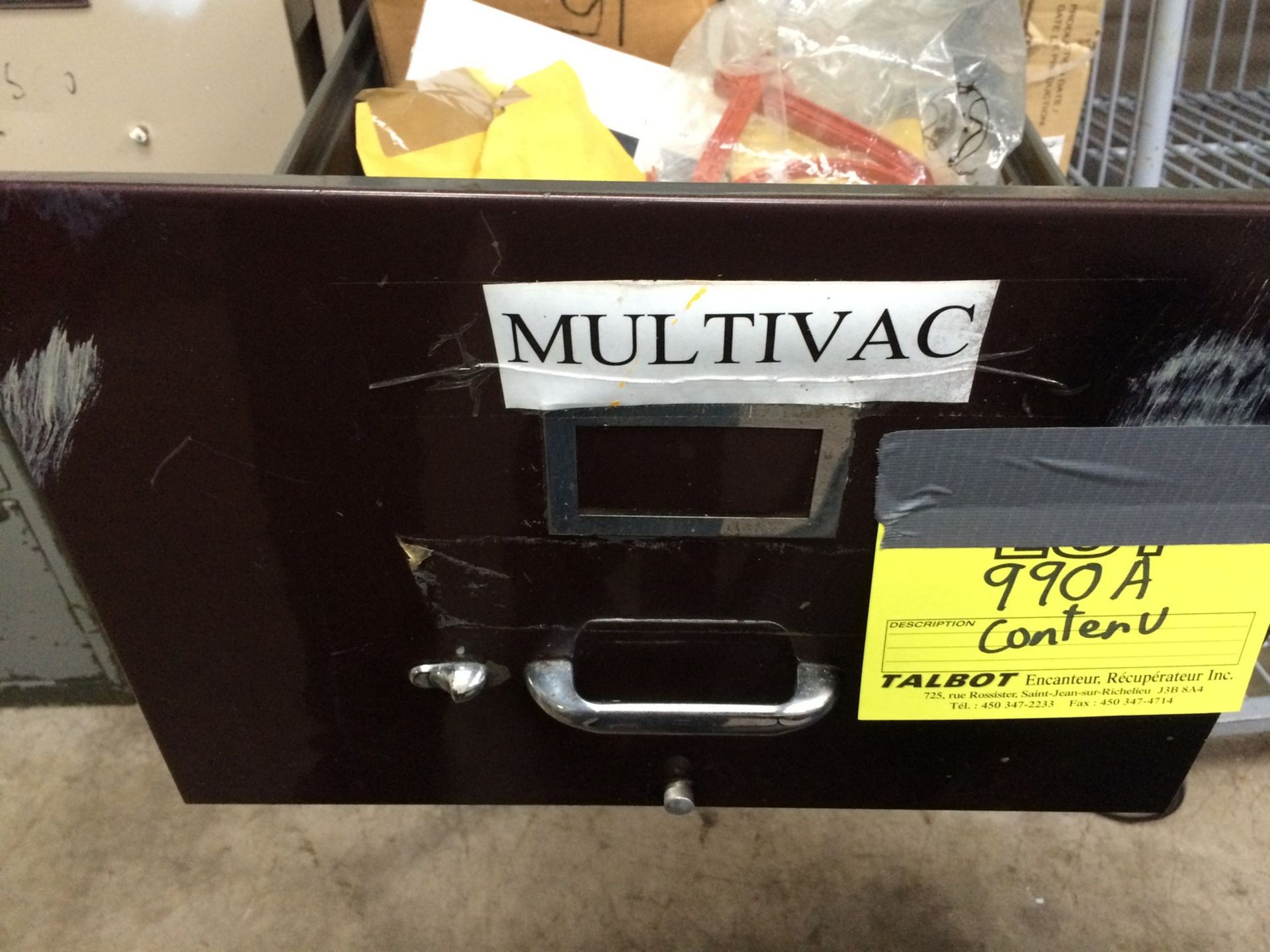 MULTIVAC CD600 VARIOUS SPARE PARTS - Image 3 of 3