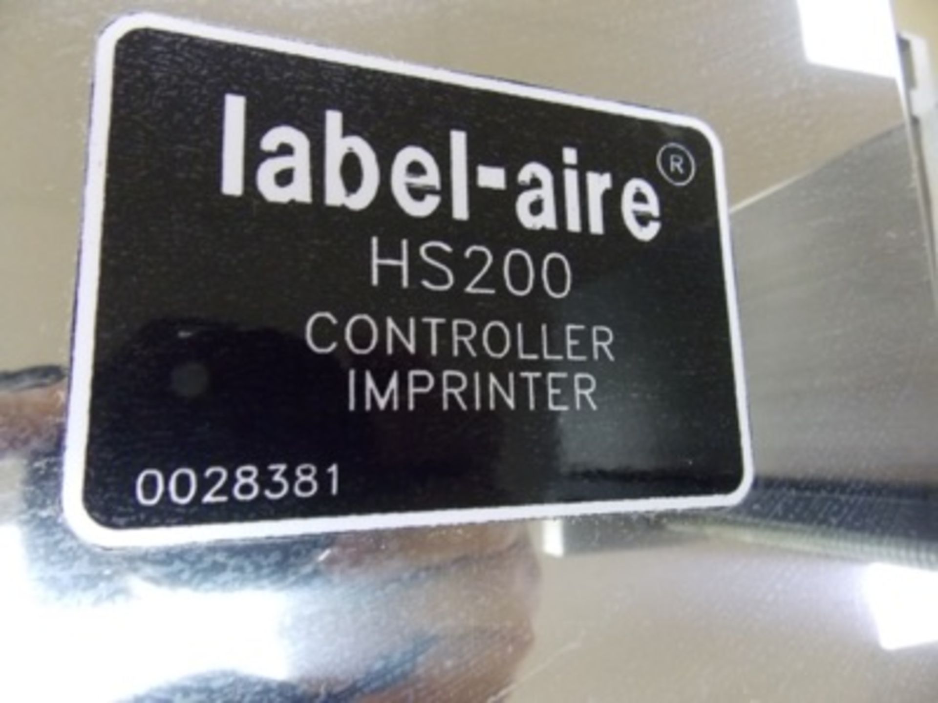 Labelaire mod. HS200, Labeler w/ S.S. Top - Image 5 of 5