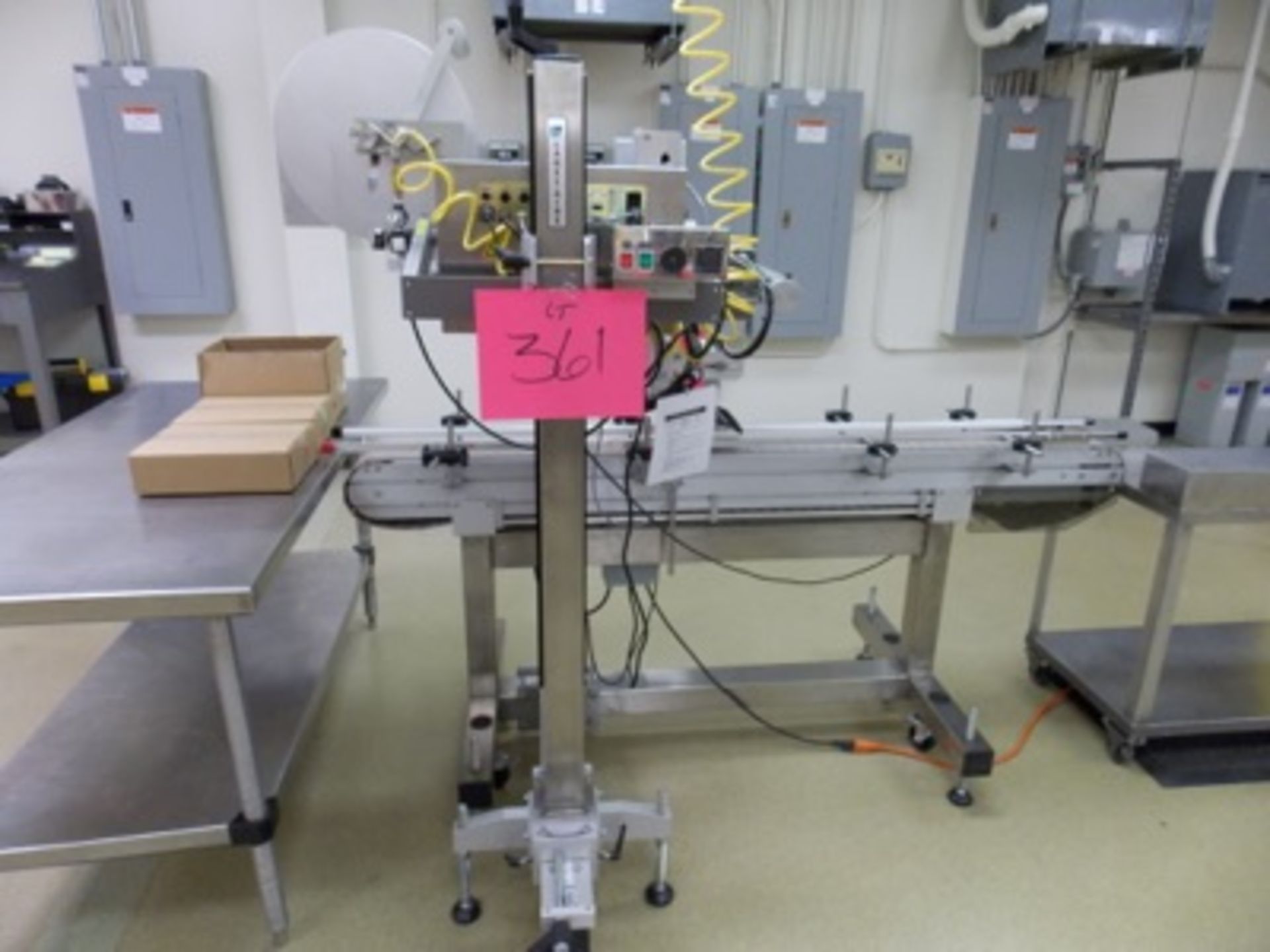 Labelaire mod. HS200, Labeler w/ S.S. Top - Image 4 of 5