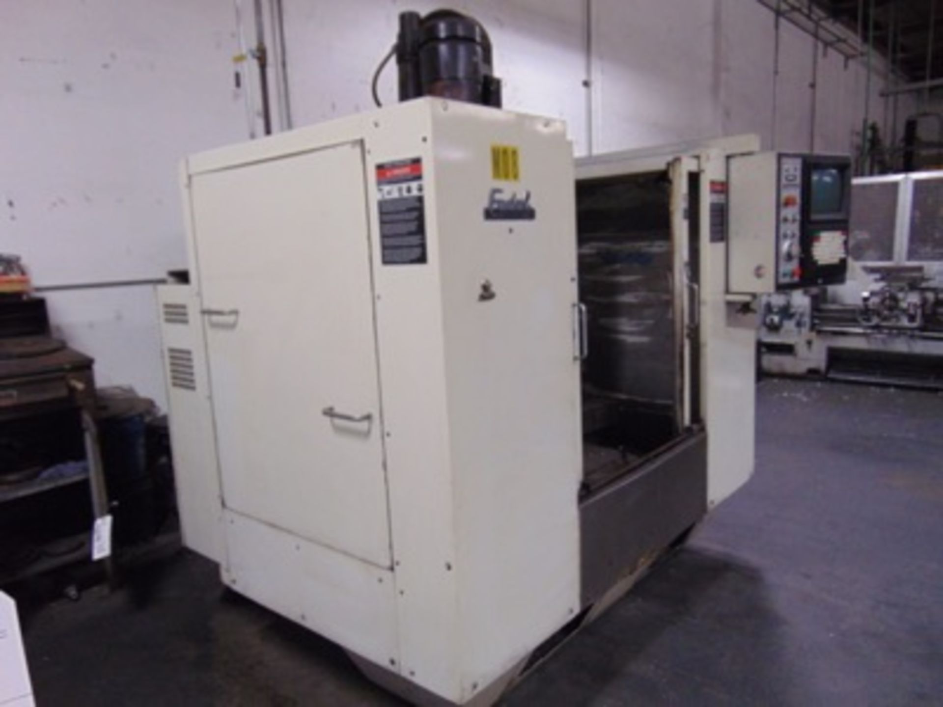 1994 Fadal mod. VMC40, CNC Machine CTRVertical 3-Axis Fadal CNC88HS Controls, 16" x 29.5" Table, - Image 3 of 5