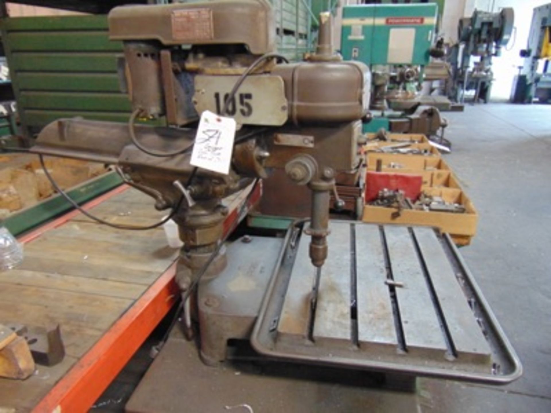 Rockwell 1/2hp Ram Type Radial Drill