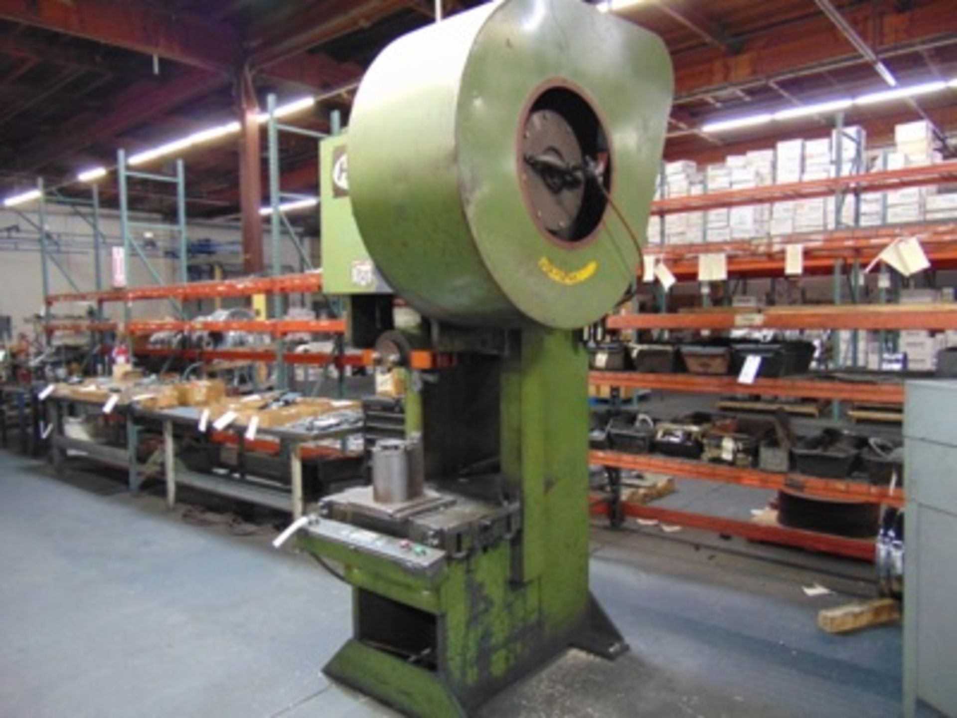 Heim mod. 5-G-A-F, Gap Frame Type Punch Press50 Ton, 3" Stroke, 18" Shut Height, 4" Adj, 11" Throat, - Image 2 of 3