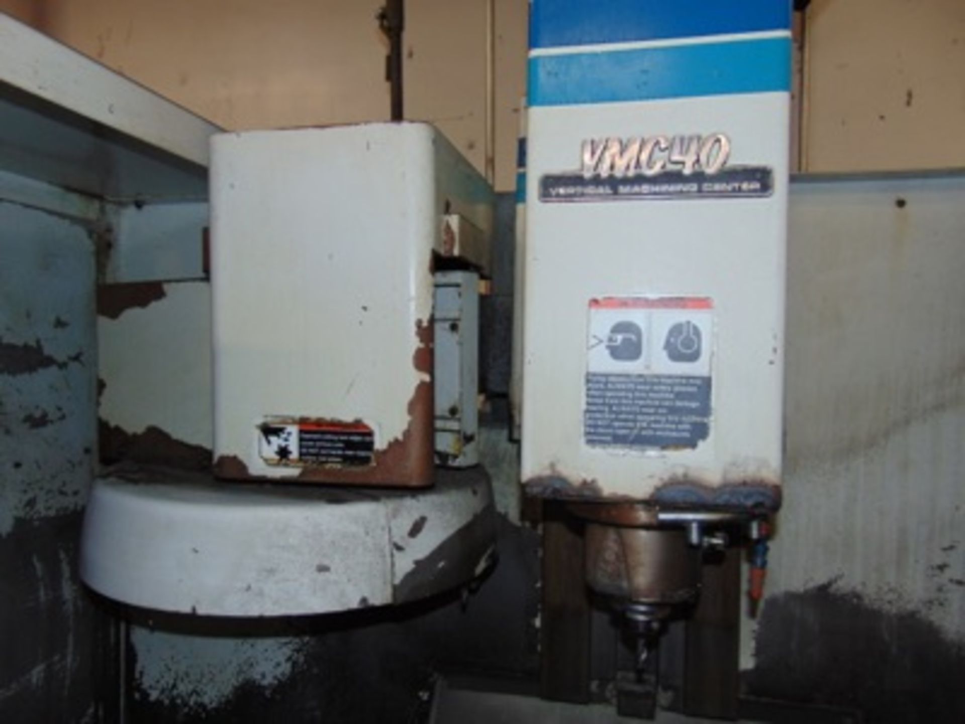 1994 Fadal mod. VMC40, CNC Machine CTRVertical 3-Axis Fadal CNC88HS Controls, 16" x 29.5" Table, - Image 4 of 5