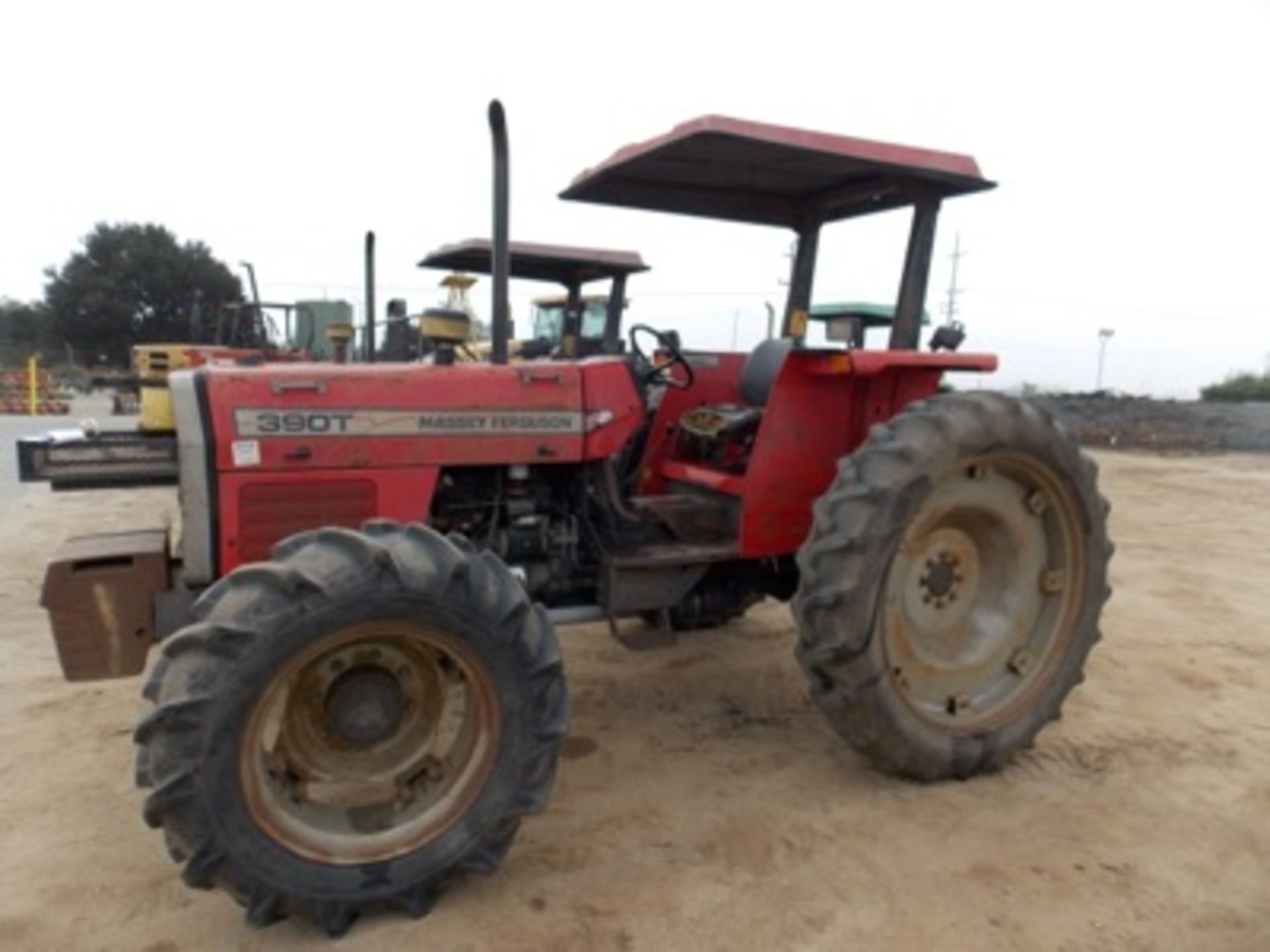 Massey Ferguson mod. 390T, 3-Spd, 4WD 3pt. Hitch Farm Tractor, Hrs: 5127; S/N D35133