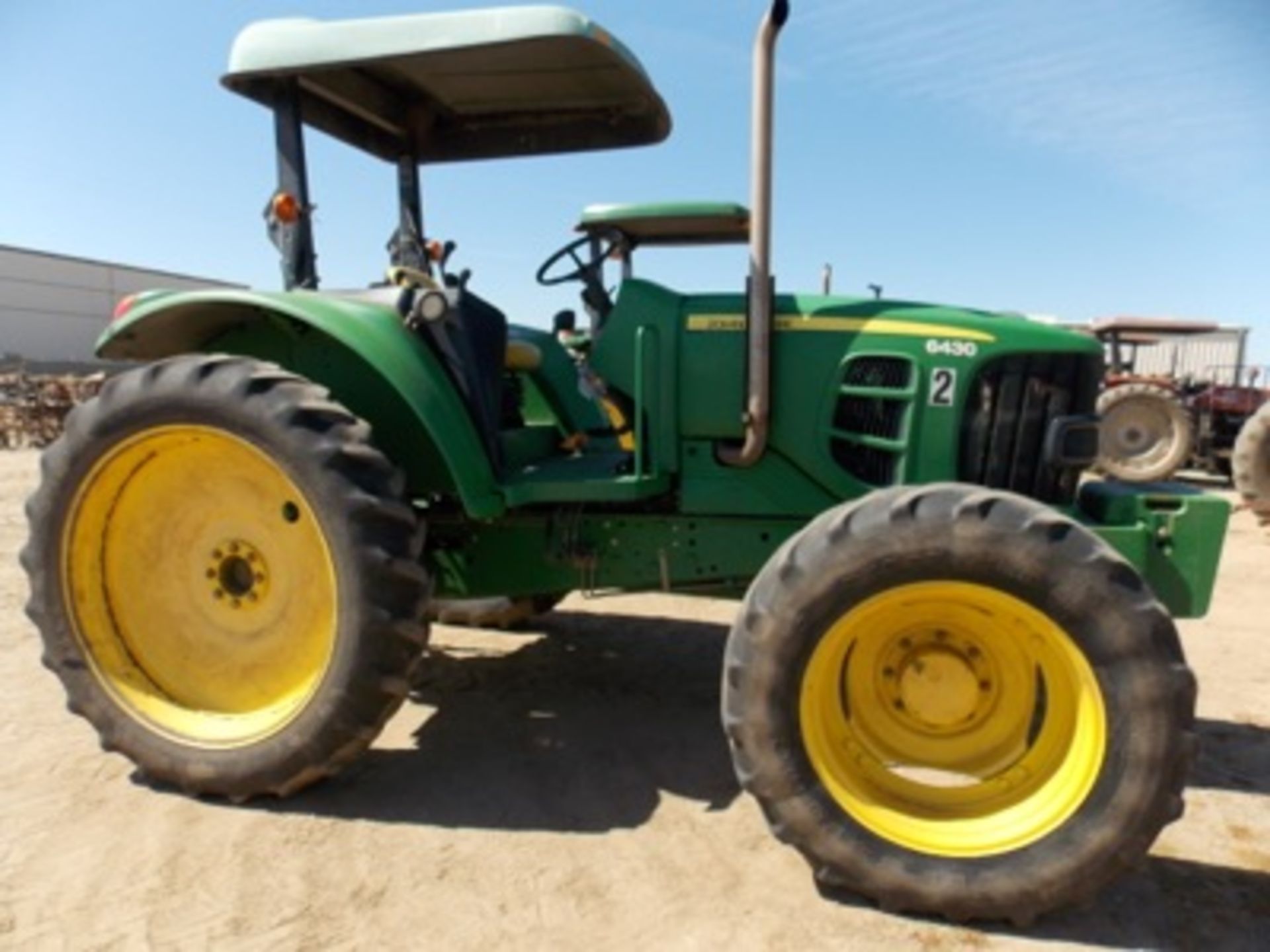 (2009) John Deere mod. 6430, 4WD, Semi-Automatic Farm Tractor, 4-Spd w/ 3pt. Hitch & PTO;