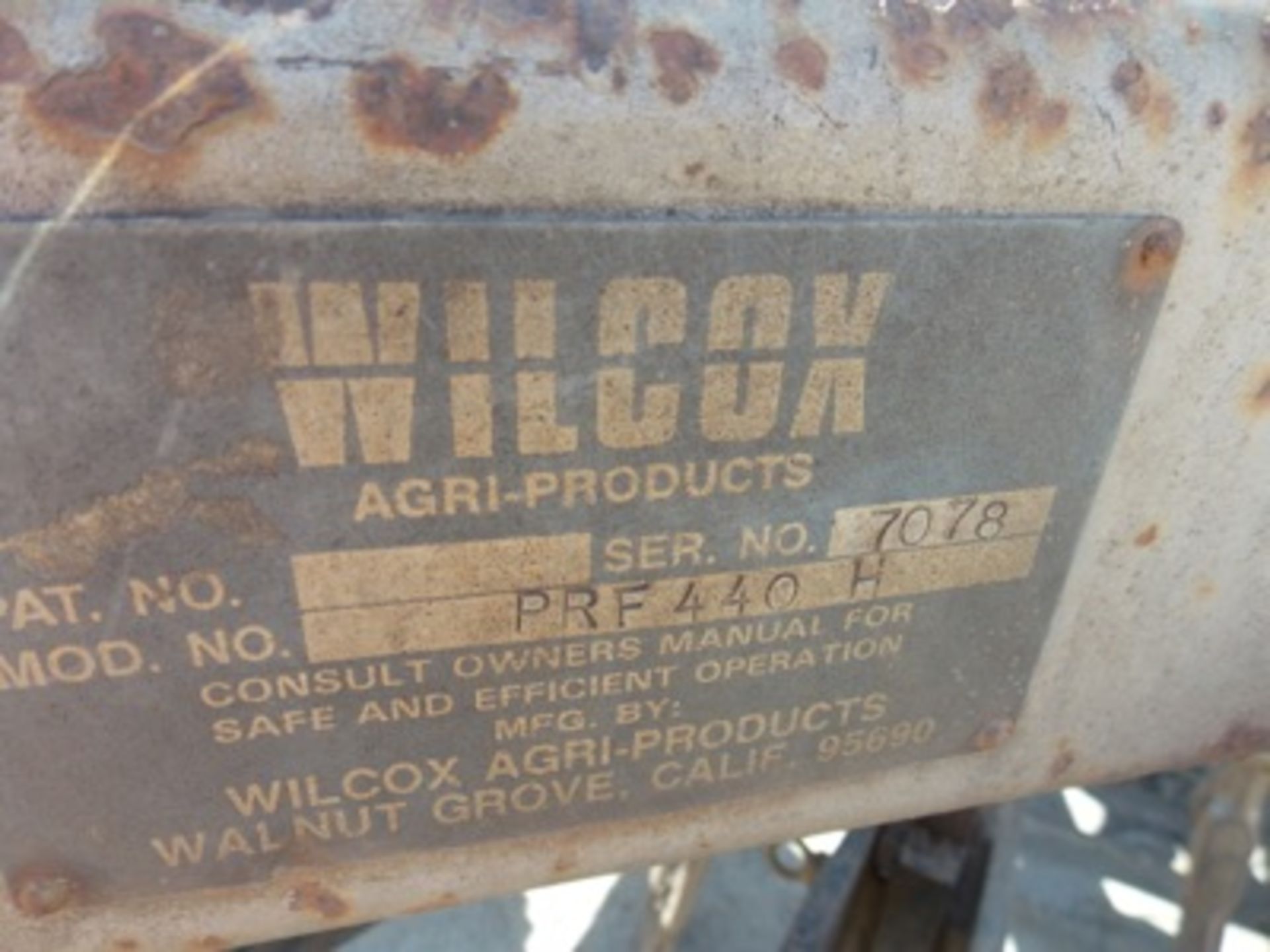 Wilcox mod. PRF 440H, 4-Bed, 40" Performer; S/N 7078 - Image 9 of 9