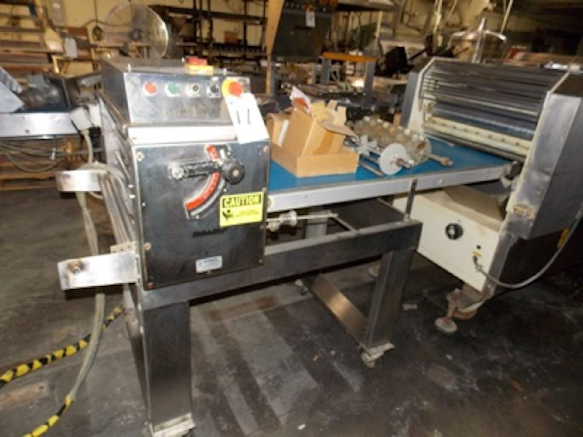 Rondo mod. ZKWA607.A Cinnamon Final Sheeting Duster w/ 24"W x 60" Conveyor; S/N B3008039