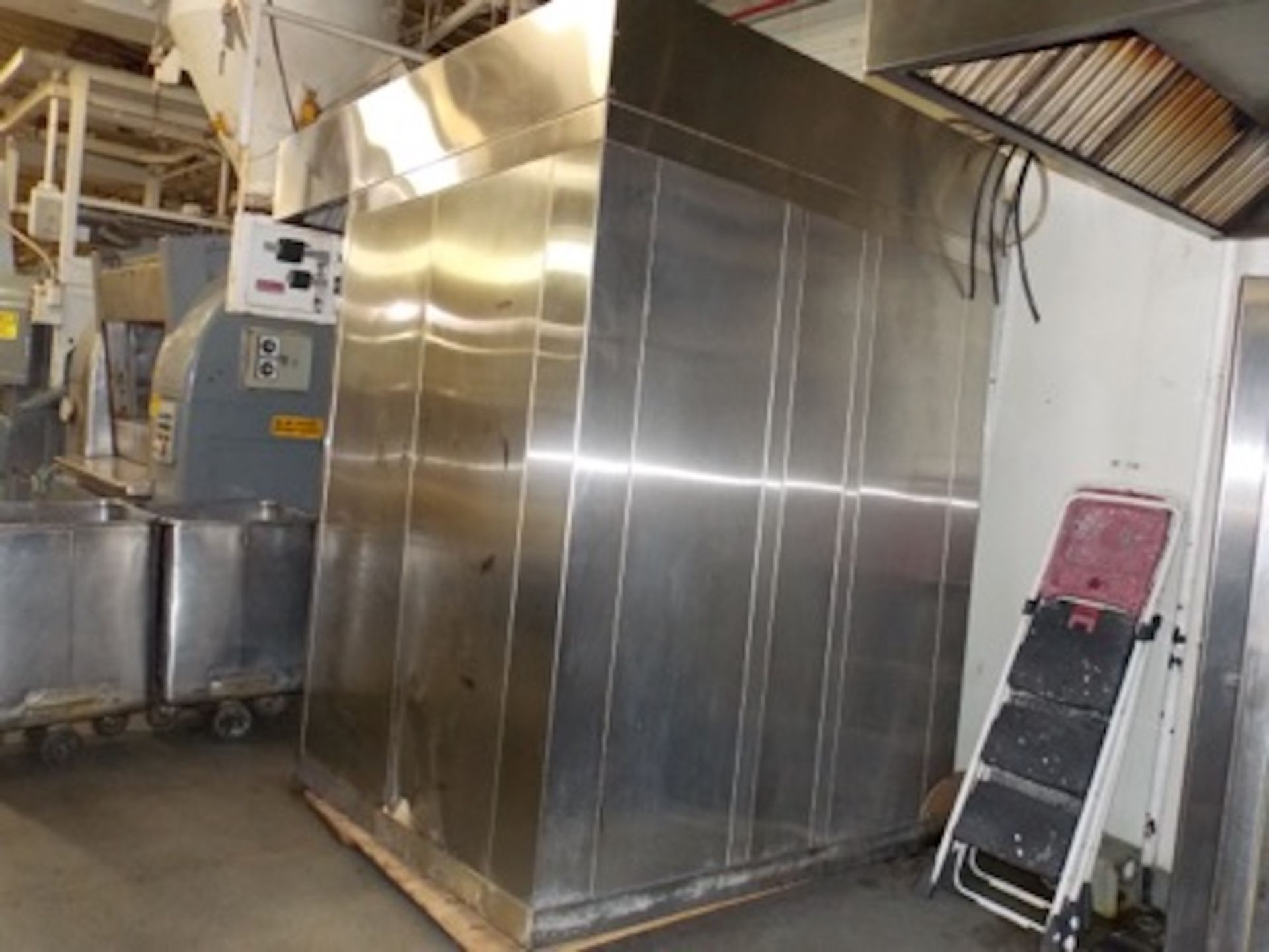 Baxter Rotary Rack Gas Oven 4'x4'x6'Tall Inside Size, 8'x6'x8.5' Tall Outside Size, mod. OV210G-M2B, - Image 4 of 4