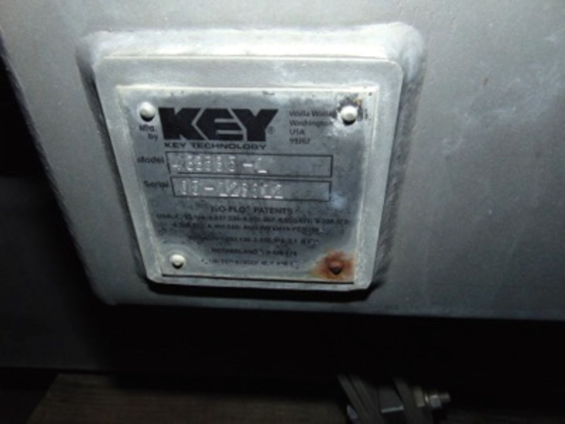 (2005) Key Iso-Flo mod. 433585-1, S.S. Feed - Image 4 of 4