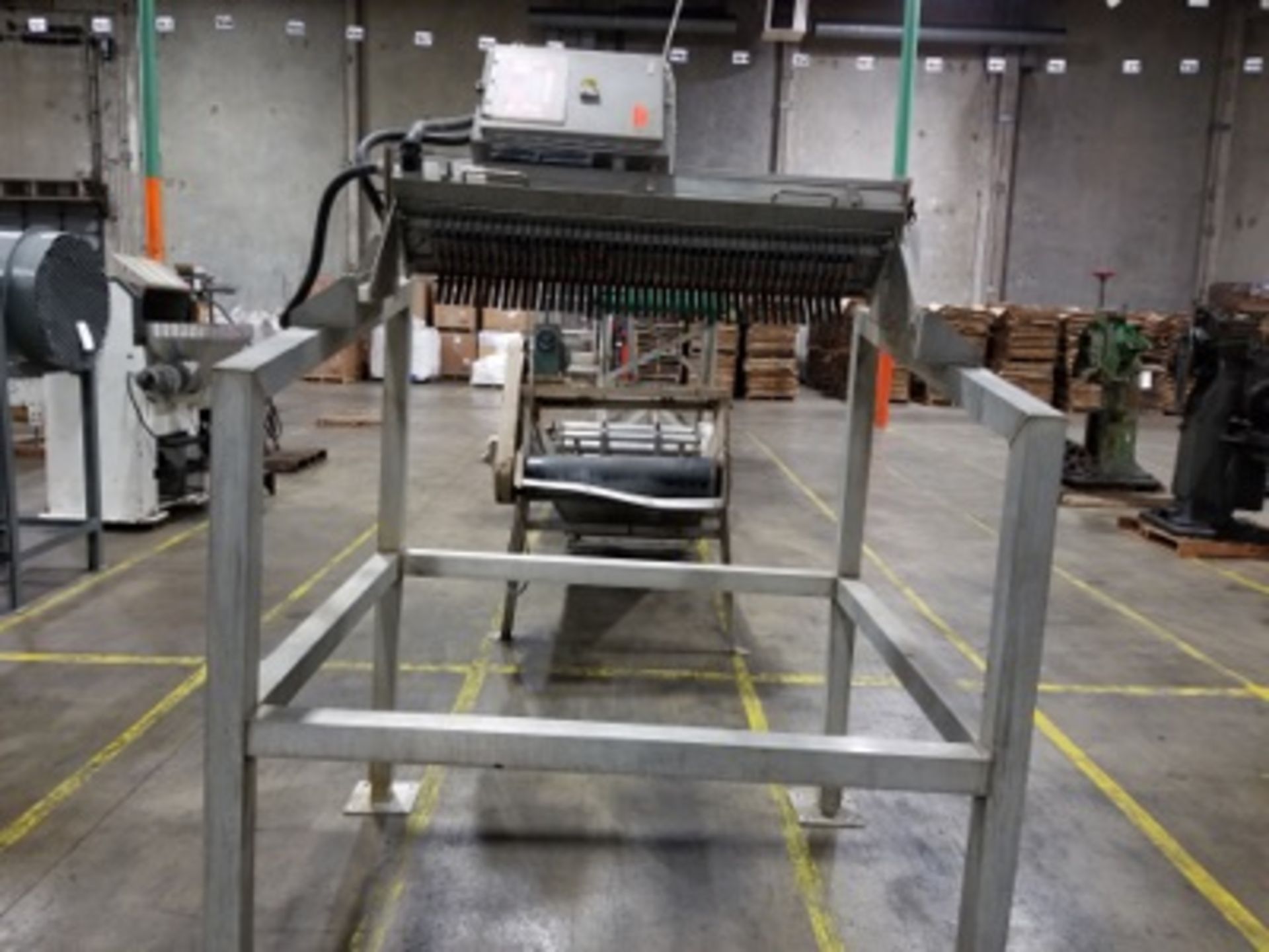 Weco color sorter w/product conveyor & stand - Image 2 of 3