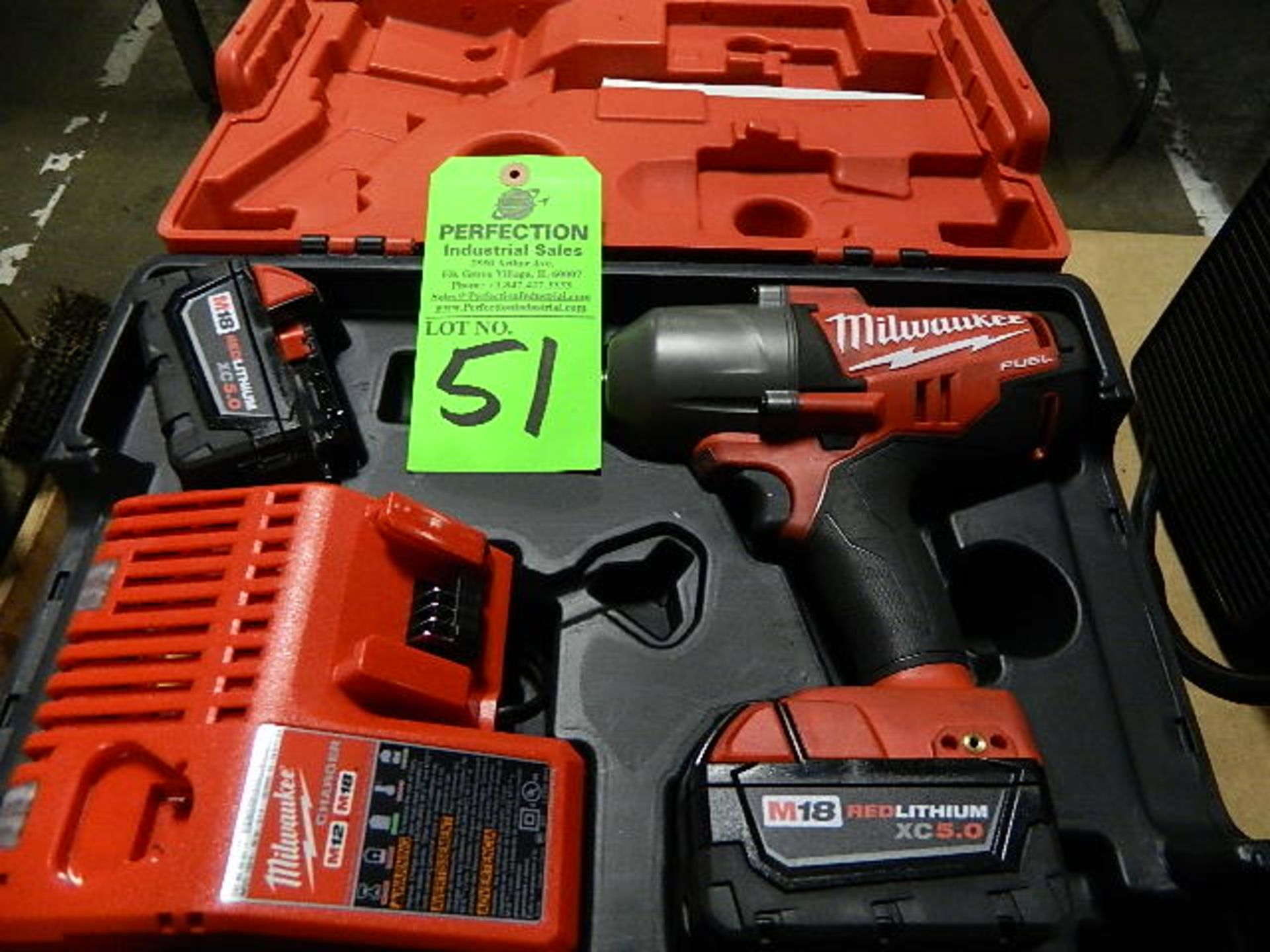 Milwaukee 1/2" Cordless Impact Set, 18V.