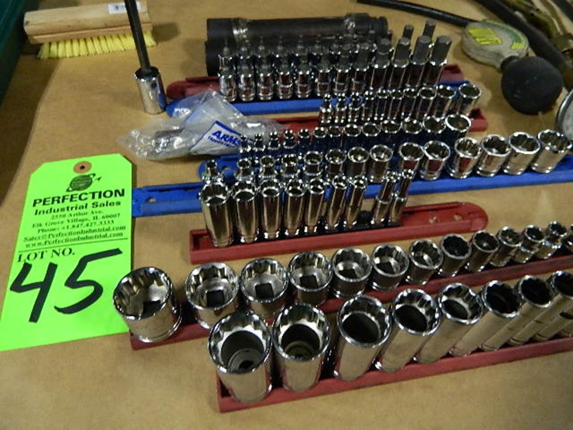 Lot of Assorted Socket Sets & Allen Sockets (8) - Image 3 of 4