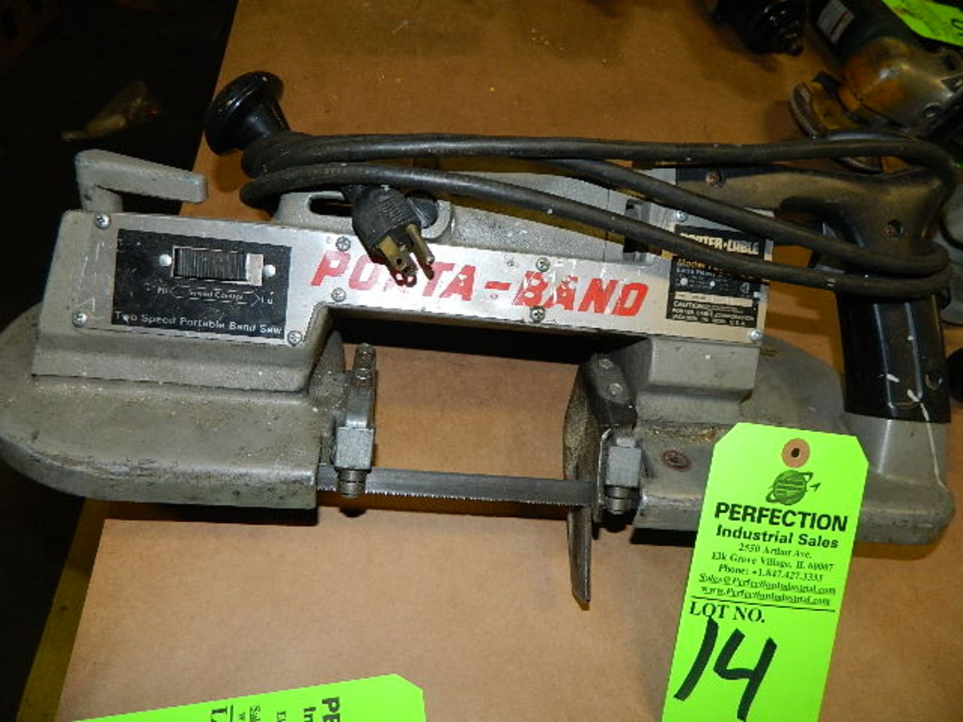 Porter Cable Porta-Band 2 Speed Portable Band Saw - Image 2 of 2