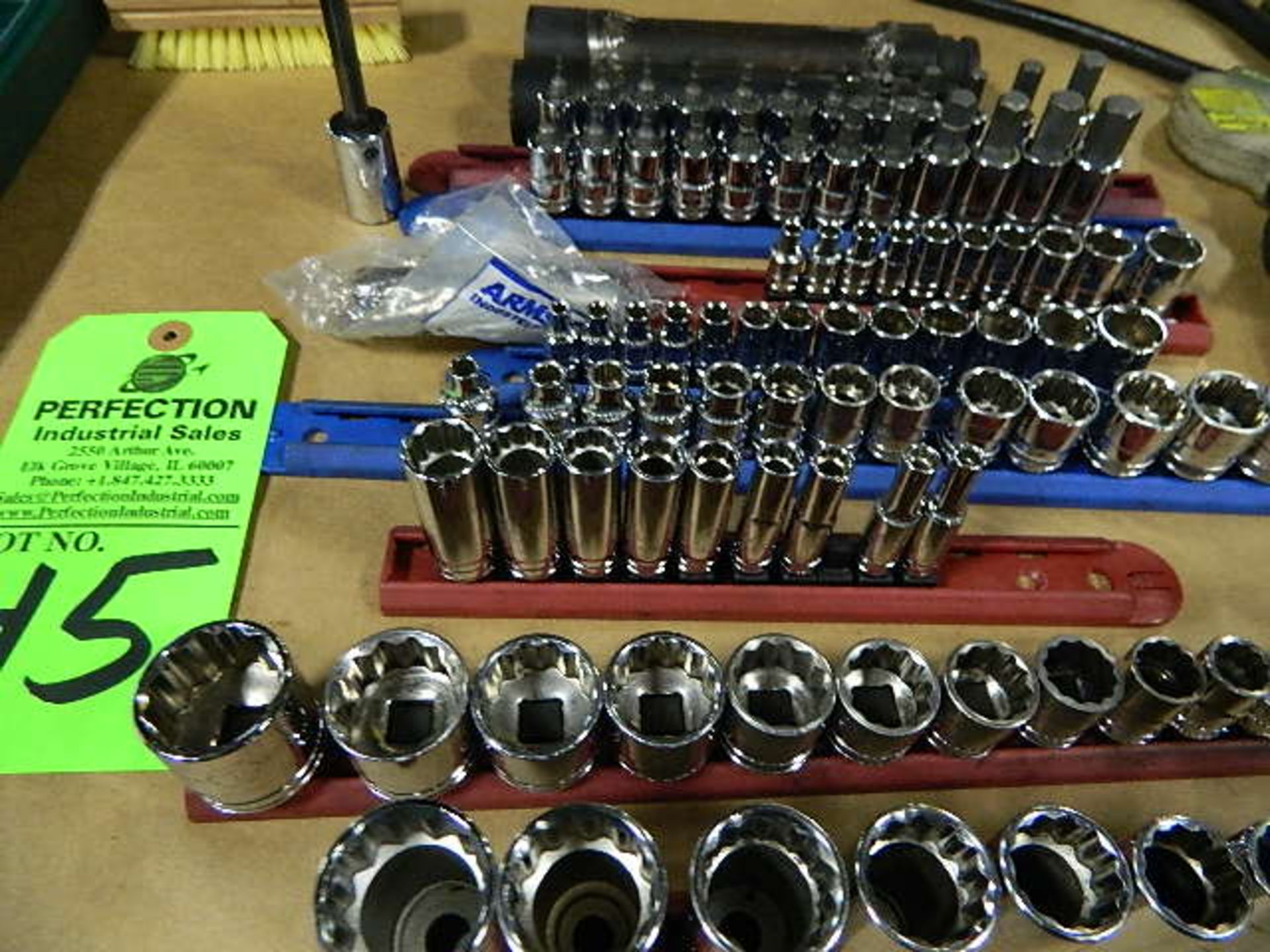 Lot of Assorted Socket Sets & Allen Sockets (8) - Image 4 of 4