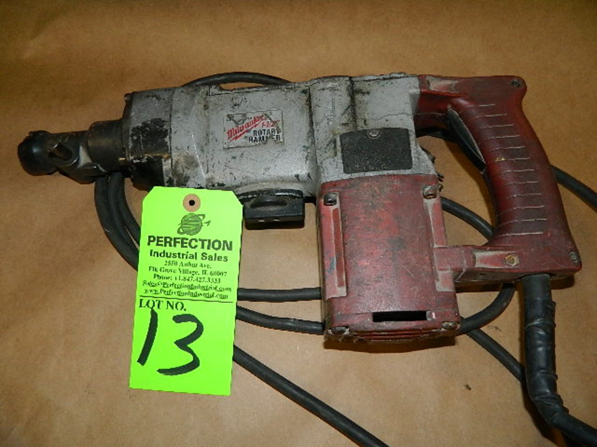 Milwaukee 1-1/2" Rotary Hammer, 115v.