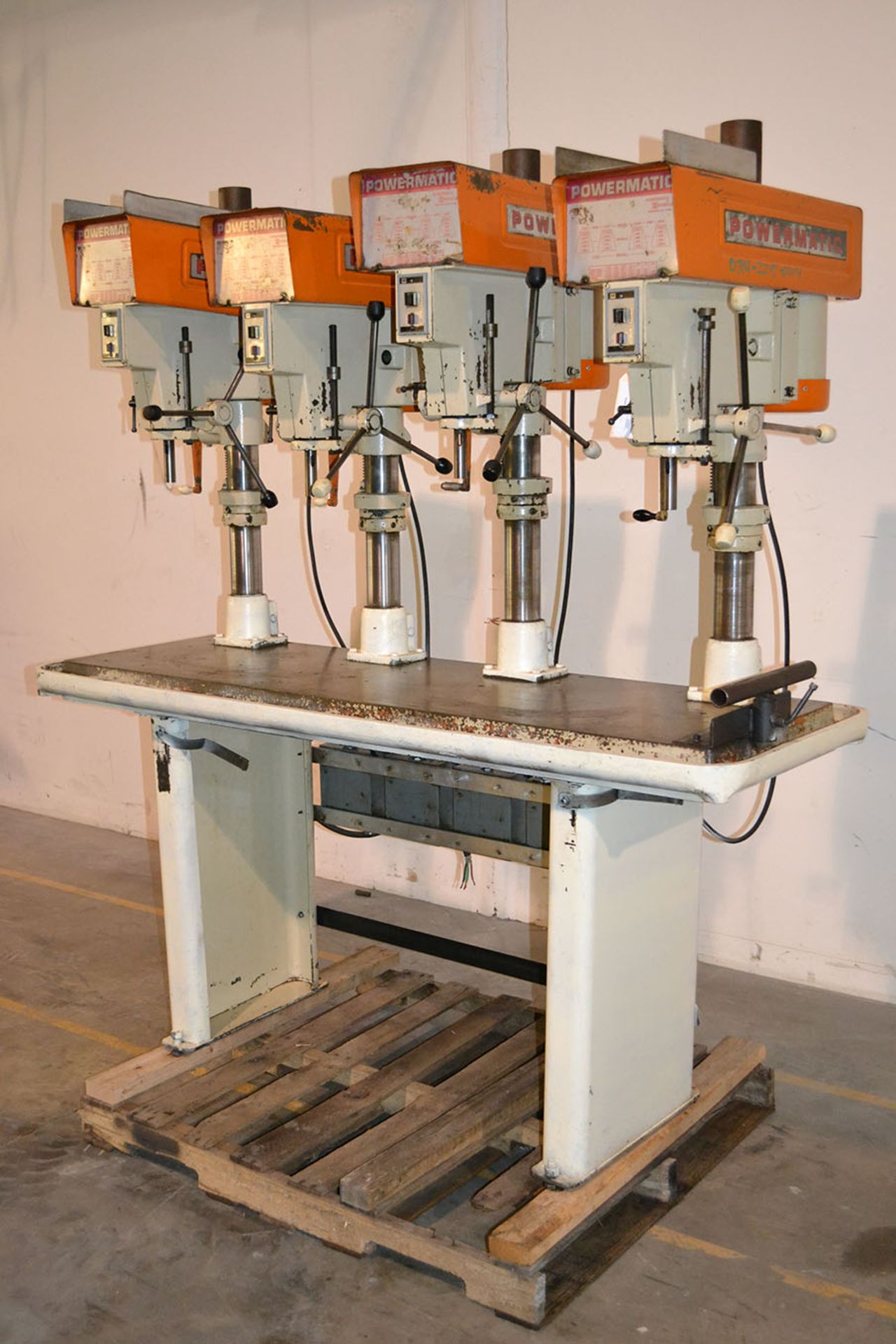 Powermatic 1150 4 Head 15″ Swing Drill Press Station - Image 3 of 13