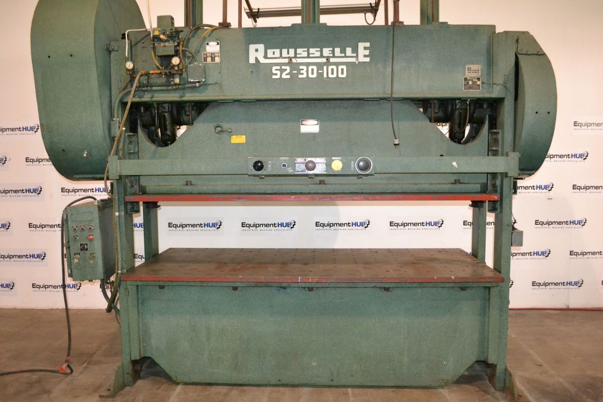 Rousselle 8SS100 80 Ton Straight Side Double Crank Stamping Press - Image 2 of 14