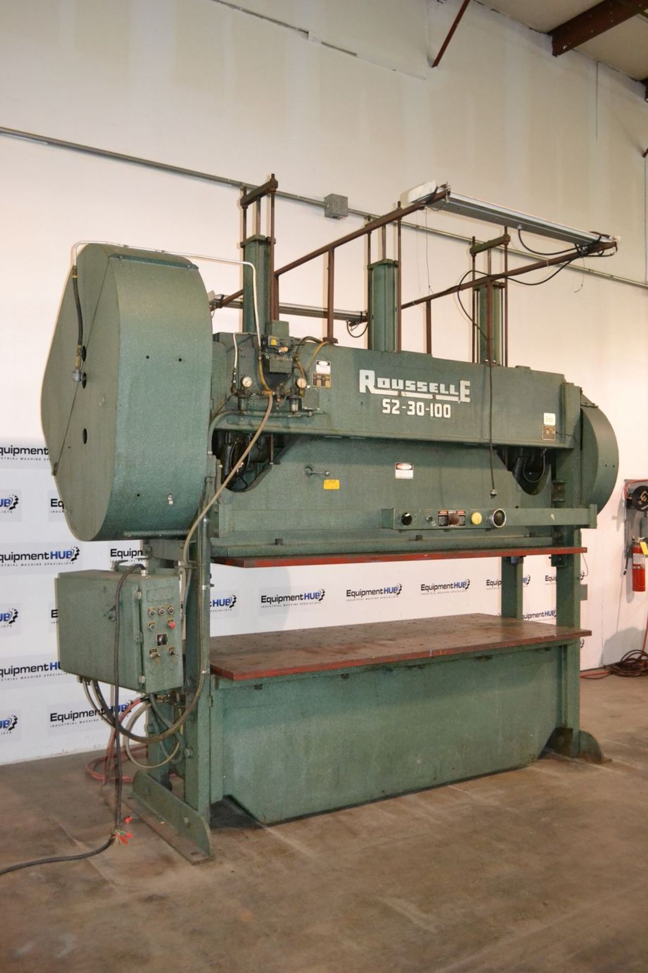 Rousselle 8SS100 80 Ton Straight Side Double Crank Stamping Press - Image 6 of 14