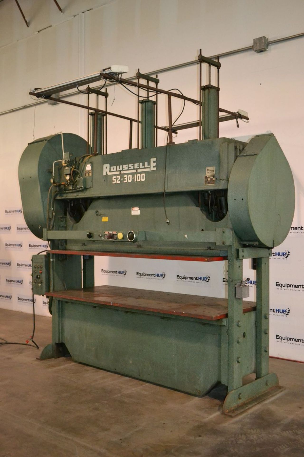 Rousselle 8SS100 80 Ton Straight Side Double Crank Stamping Press - Image 12 of 14