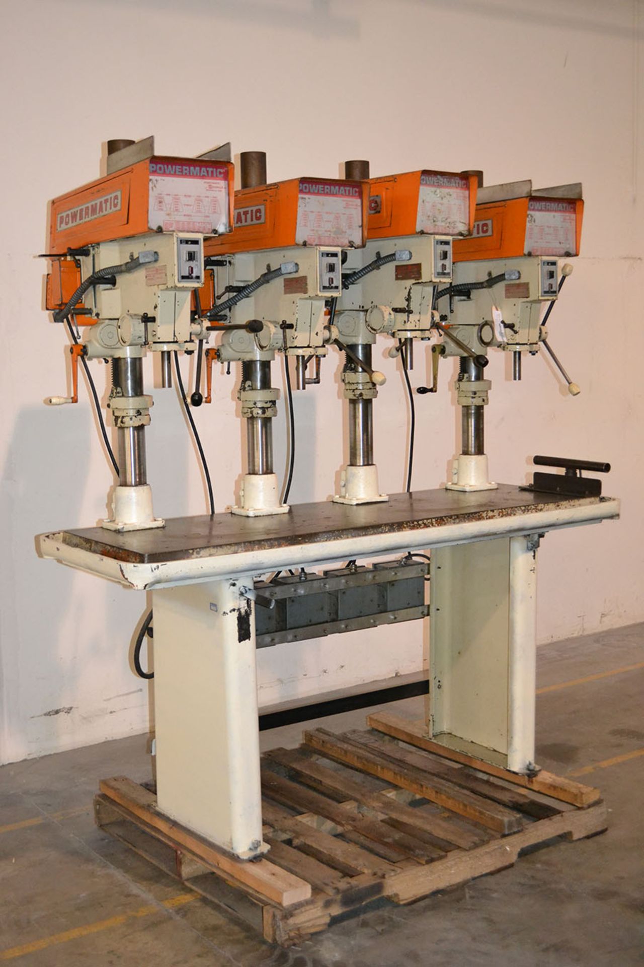 Powermatic 1150 4 Head 15″ Swing Drill Press Station - Image 2 of 13