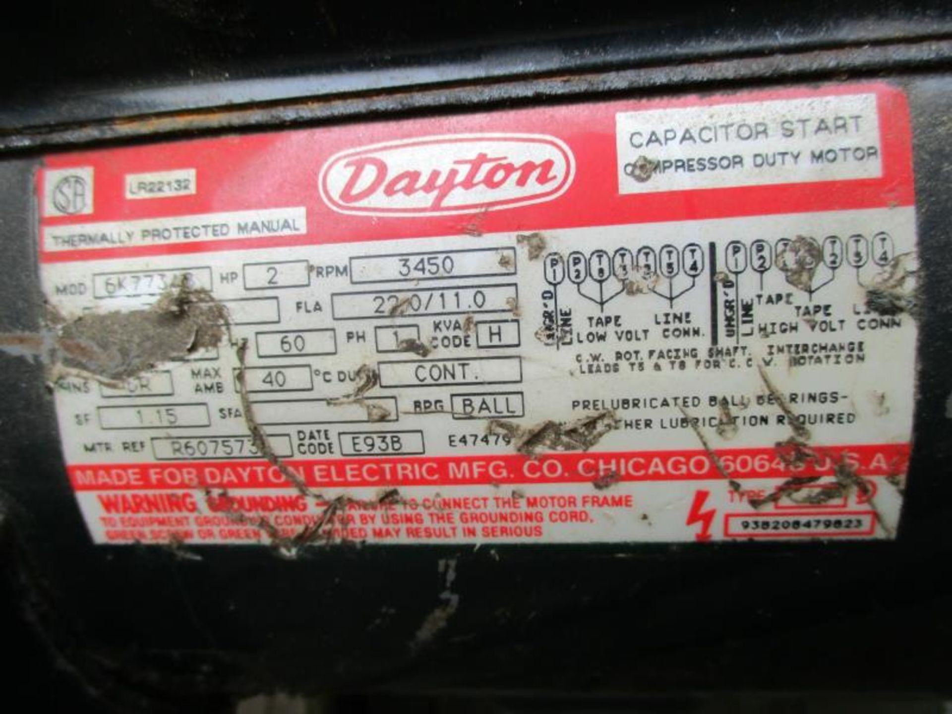 Metal Cutting Saw, 2 HP Motor, By Dayton - Image 6 of 7