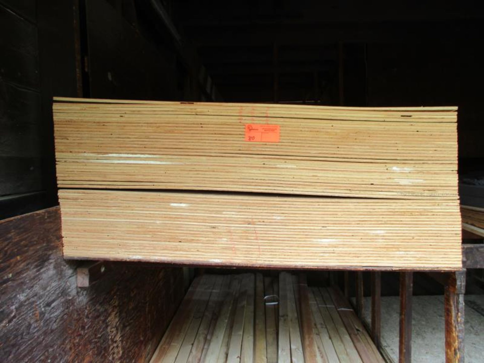 (50+/-) Sheets 4 x 8 - 3/8" AC Fir Plywood - Image 4 of 5