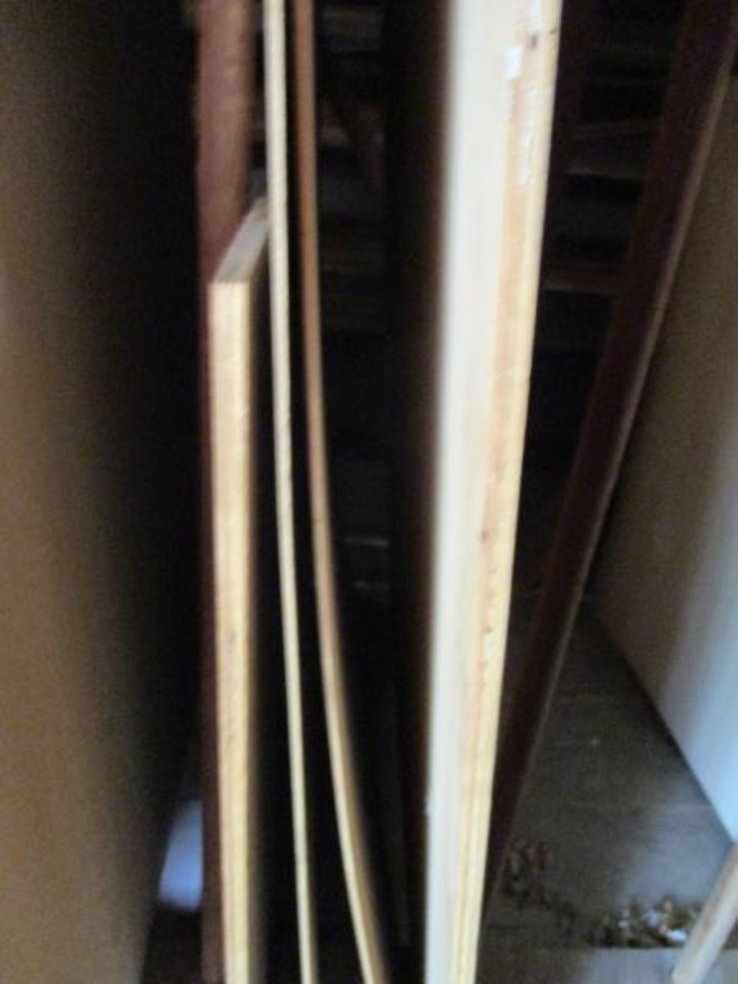 Lot of (45+/-) Pcs. Assorted Lengths - Width - Thickness -Plywood, Burlap Panels - Image 13 of 15