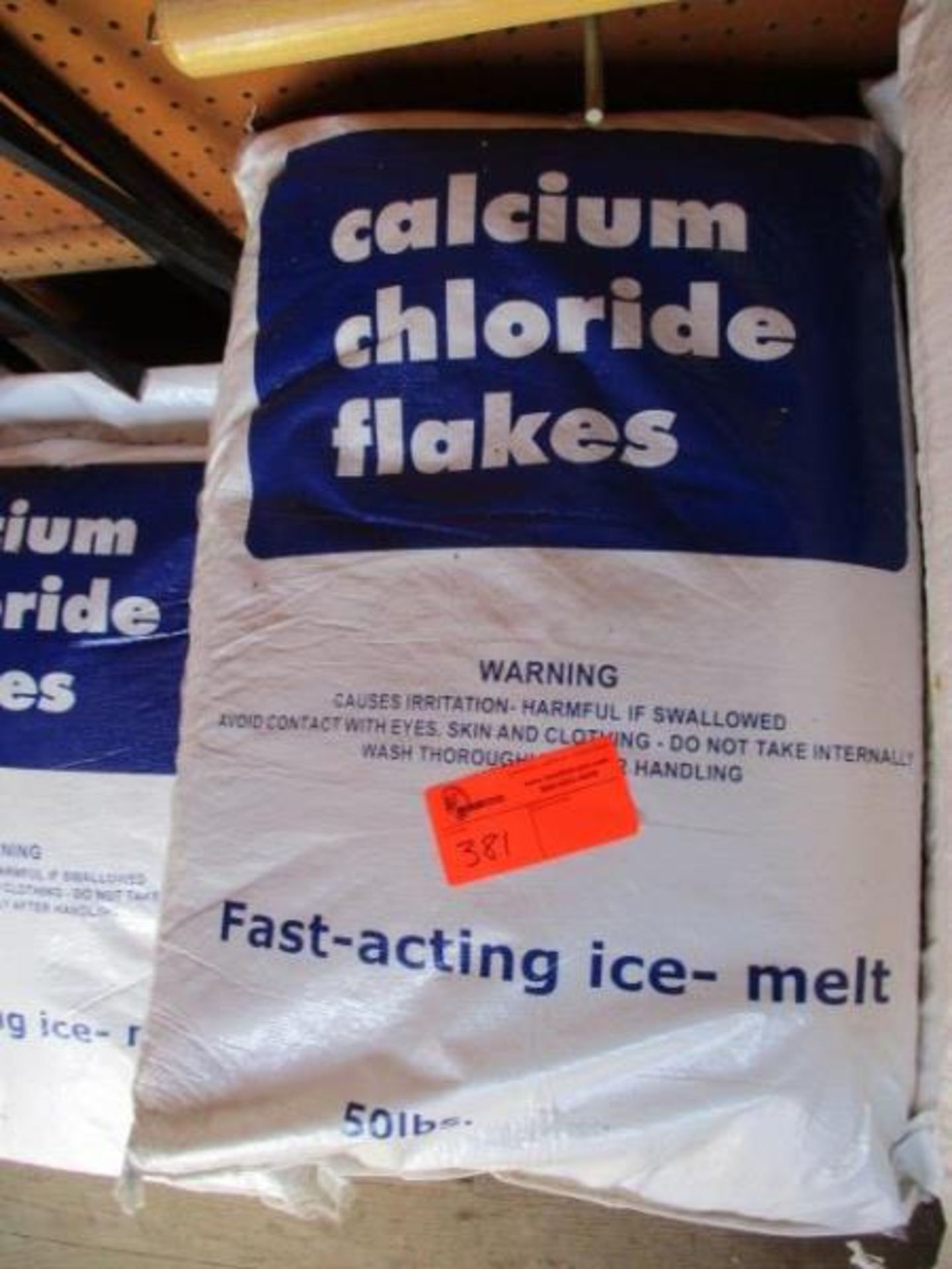 (14) Bags Calcium Chloride Flakes, 50 Lb. Bags - Image 5 of 6