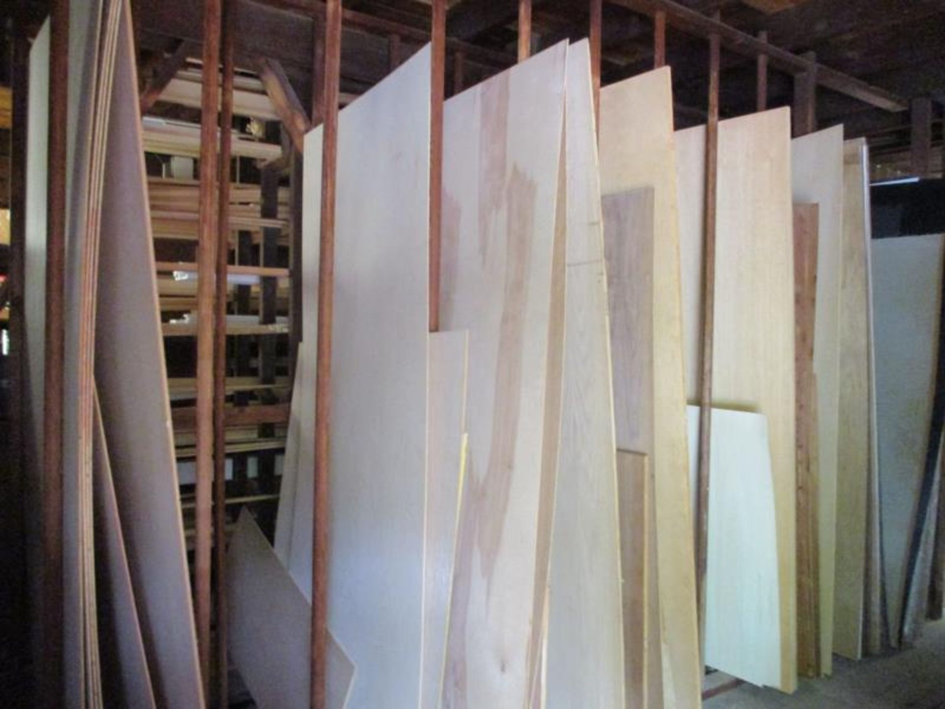 Lot of (45+/-) Pcs. Assorted Lengths - Width - Thickness -Plywood, Burlap Panels