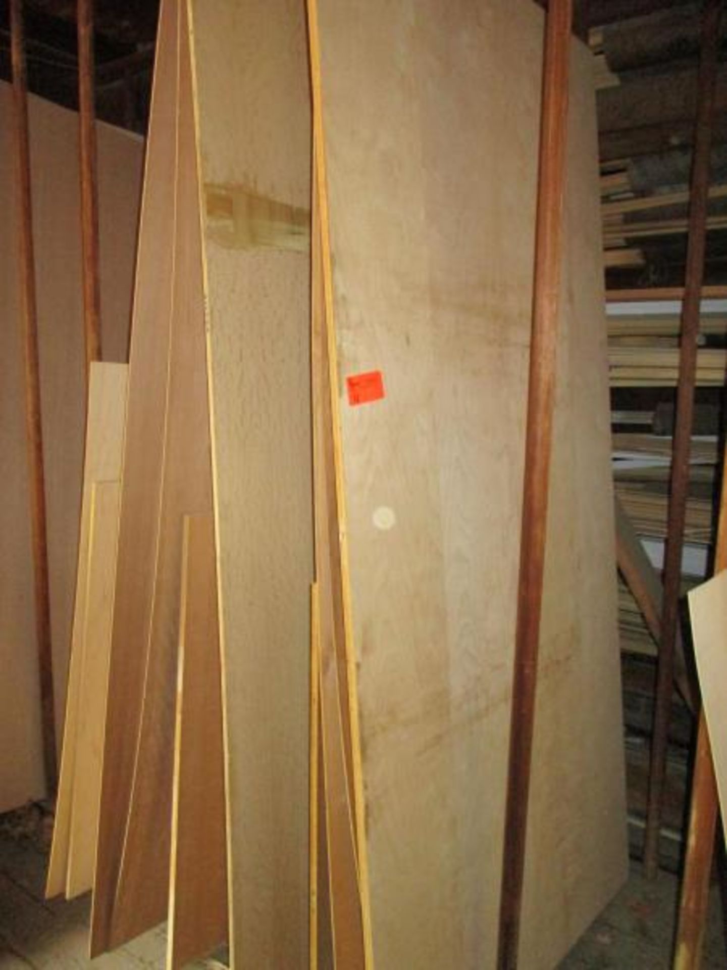 Lot of (45+/-) Pcs. Assorted Lengths - Width - Thickness -Plywood, Burlap Panels - Image 10 of 15