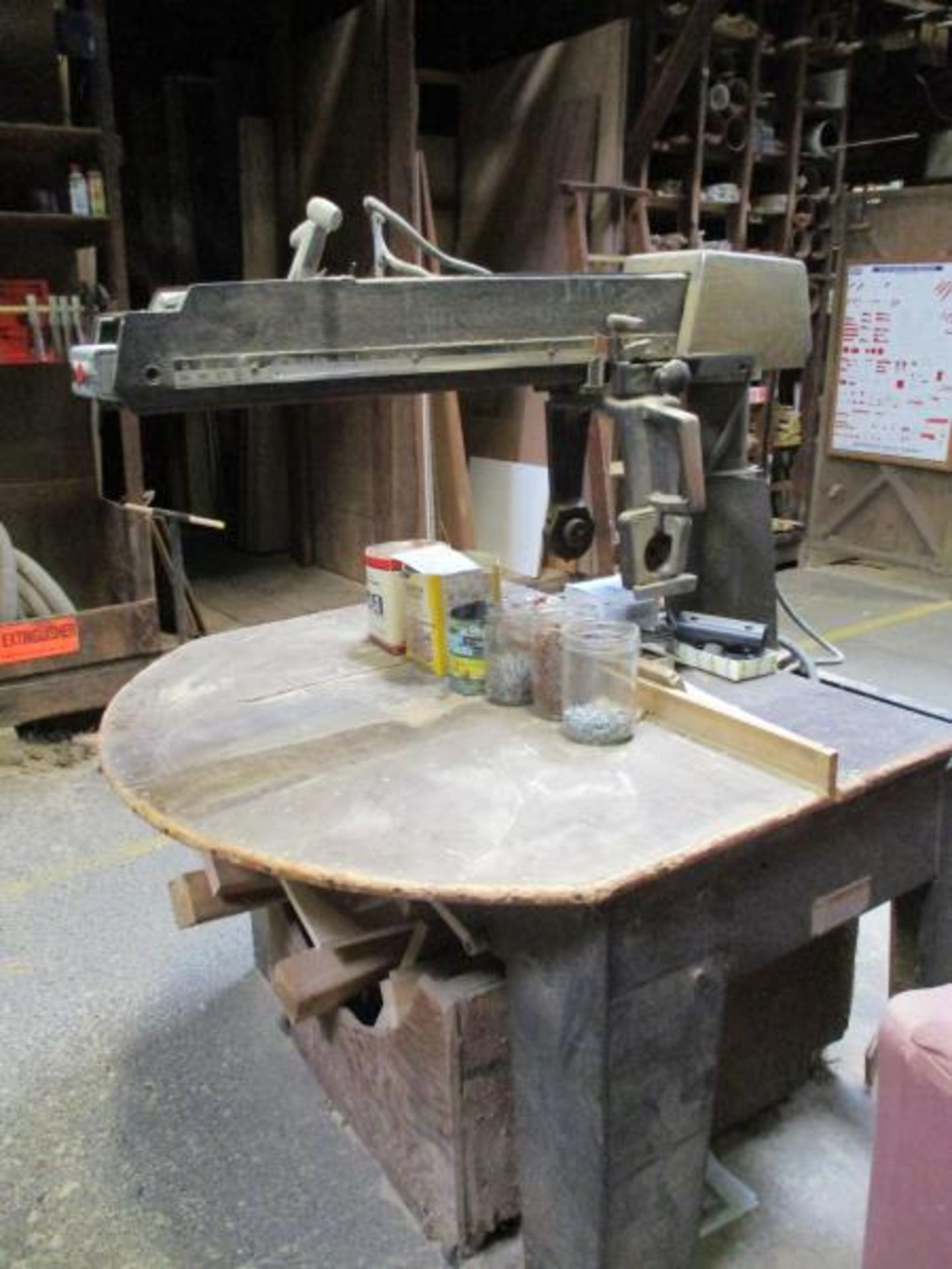 Dewalt Industrial Construction Radial Arm Saw - Not Working - Image 9 of 11