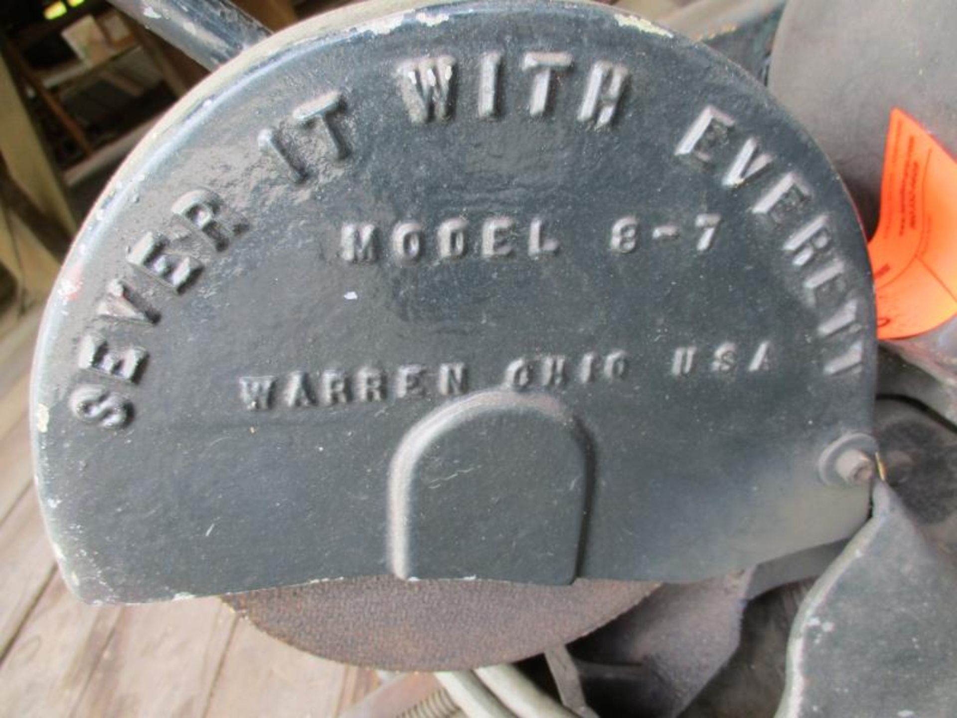 Metal Cutting Saw, 2 HP Motor, By Dayton - Image 2 of 7