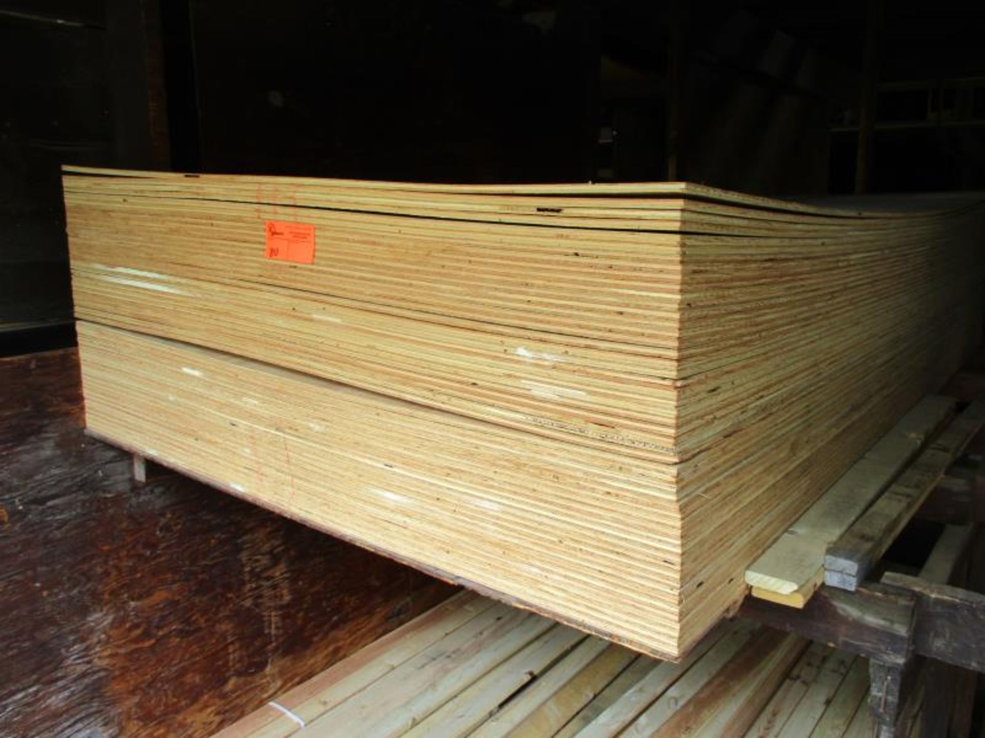 (50+/-) Sheets 4 x 8 - 3/8" AC Fir Plywood