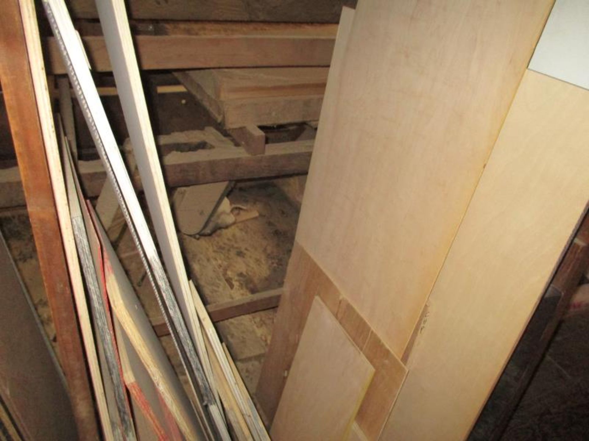 Lot Assorted Lengths - Width - Thickness -Plywood, Peg Board - Image 2 of 5