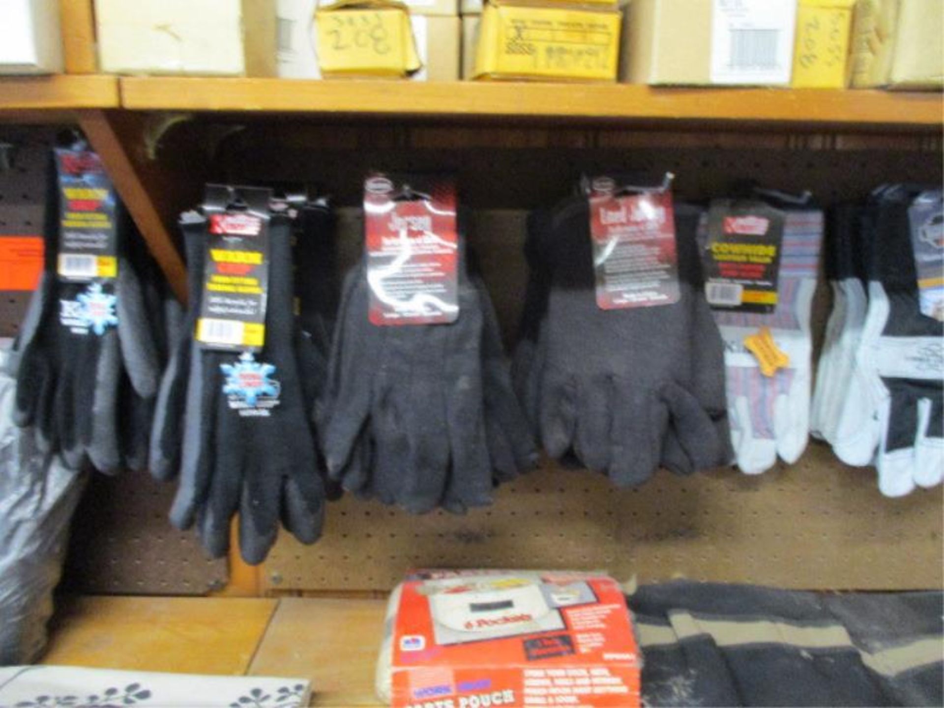 Peg Board w/ Assorted Work Gloves By Kinco - Boss - CLC, Parts Pouch, Bucket Pouch - Image 4 of 6