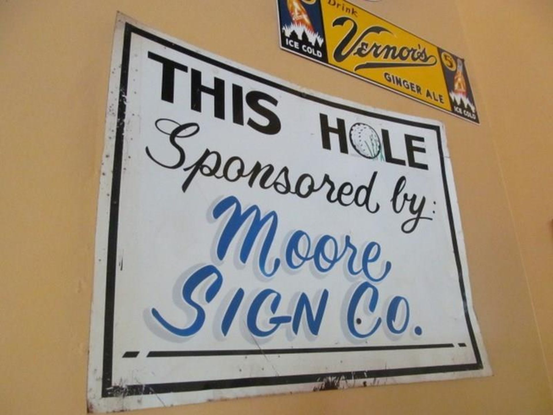 Golf This Hol Metal Sign