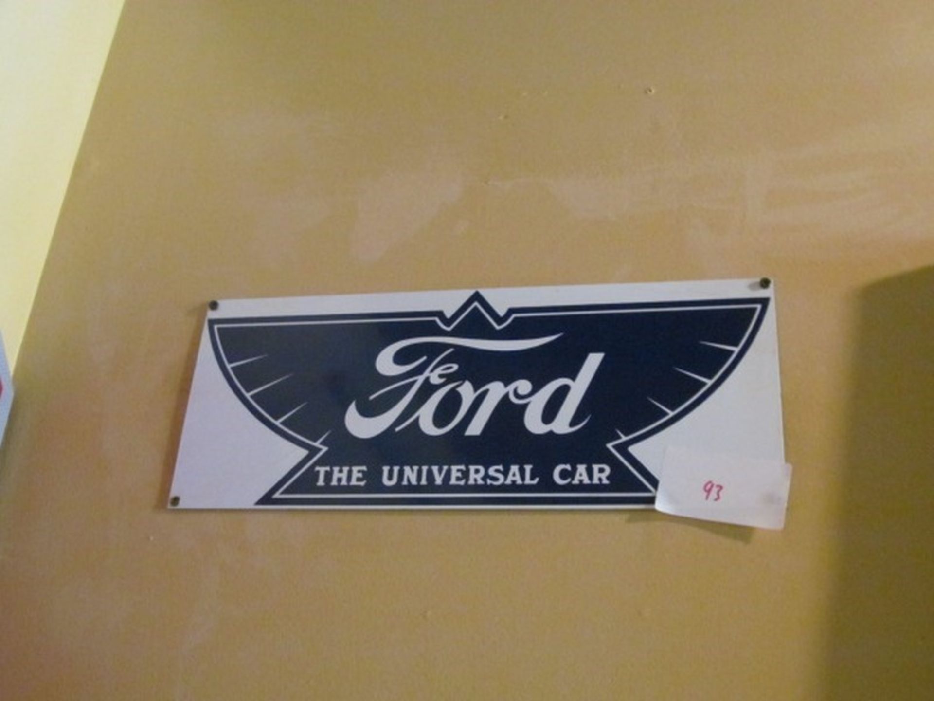 Ford Reproduction Metal Sign