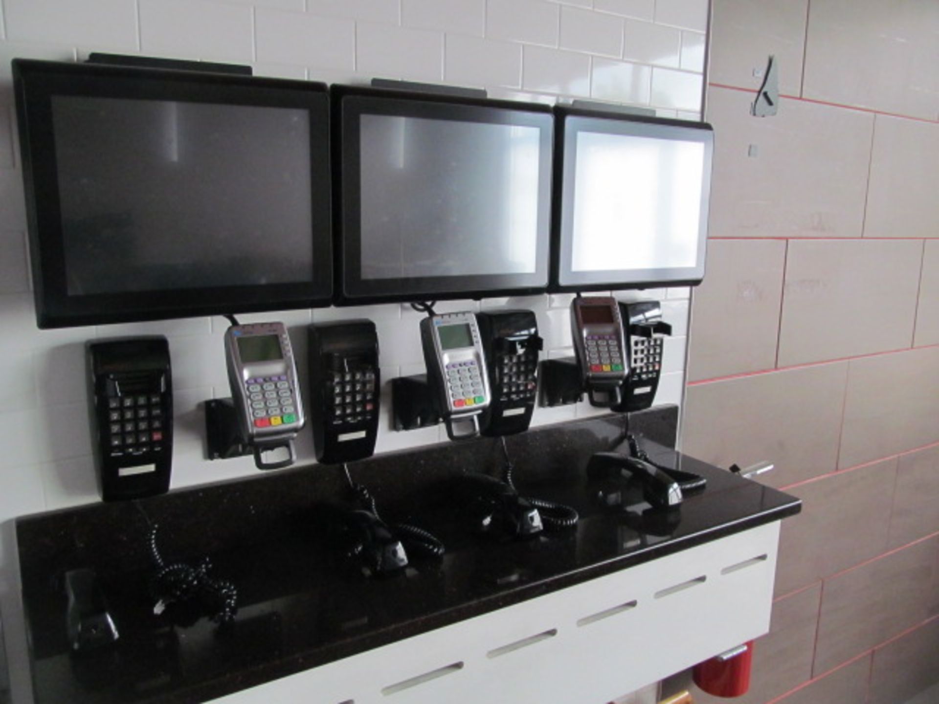 POS System w/ (2) Touch Dynamic Model: Breeze All-In-One Coutner Top Units, (3) Wall Units, (5) - Image 6 of 11