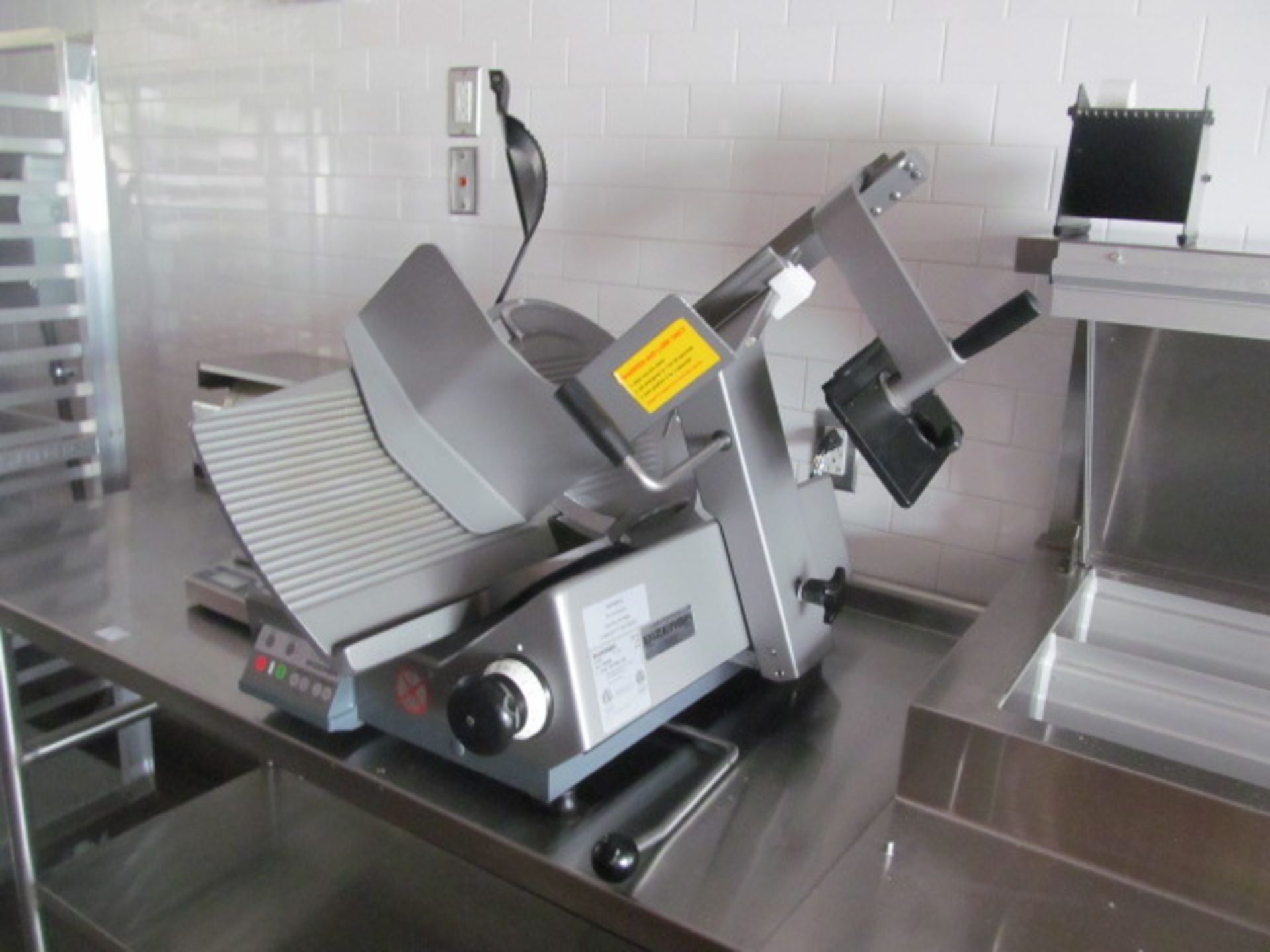 Bizerba Slicer, Model: S14 w/ Sharpener - Image 2 of 6